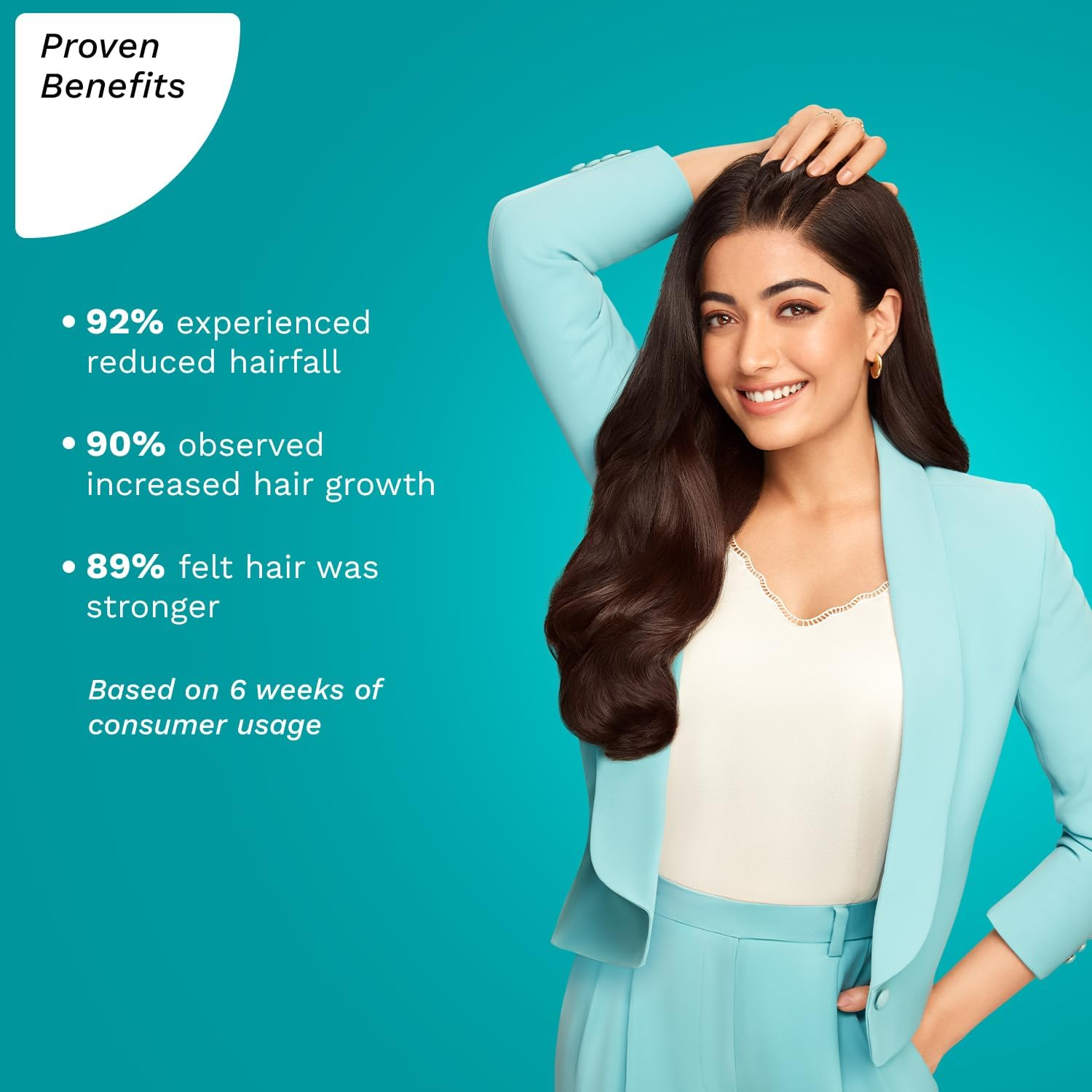 Pilgrim Redensyl, Anagain Hairfall Control Shampoo with Korean Black Rice 200Ml White image number 5