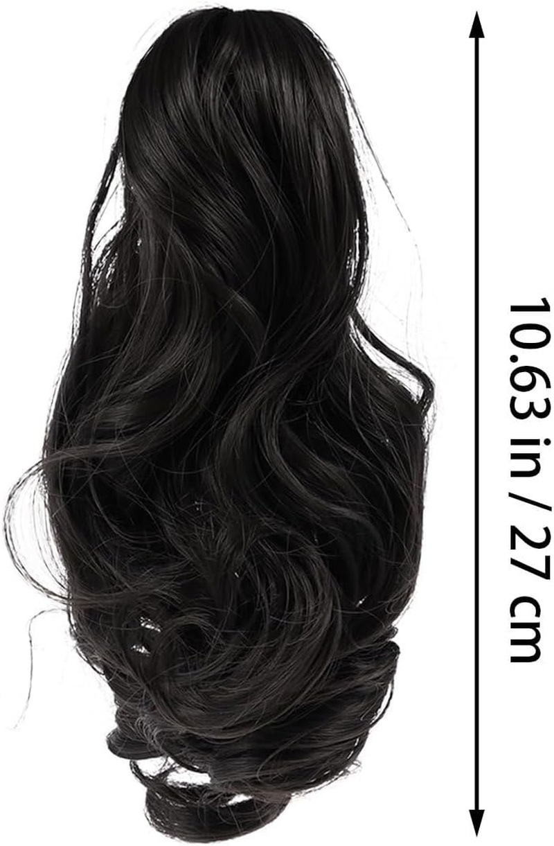 FOMIYES Ponytail Hair Extension Claw Synthetic Hairpiece Clip in Hairpiece Long Ponytail Extension Fake Ponytail Wig image number 1