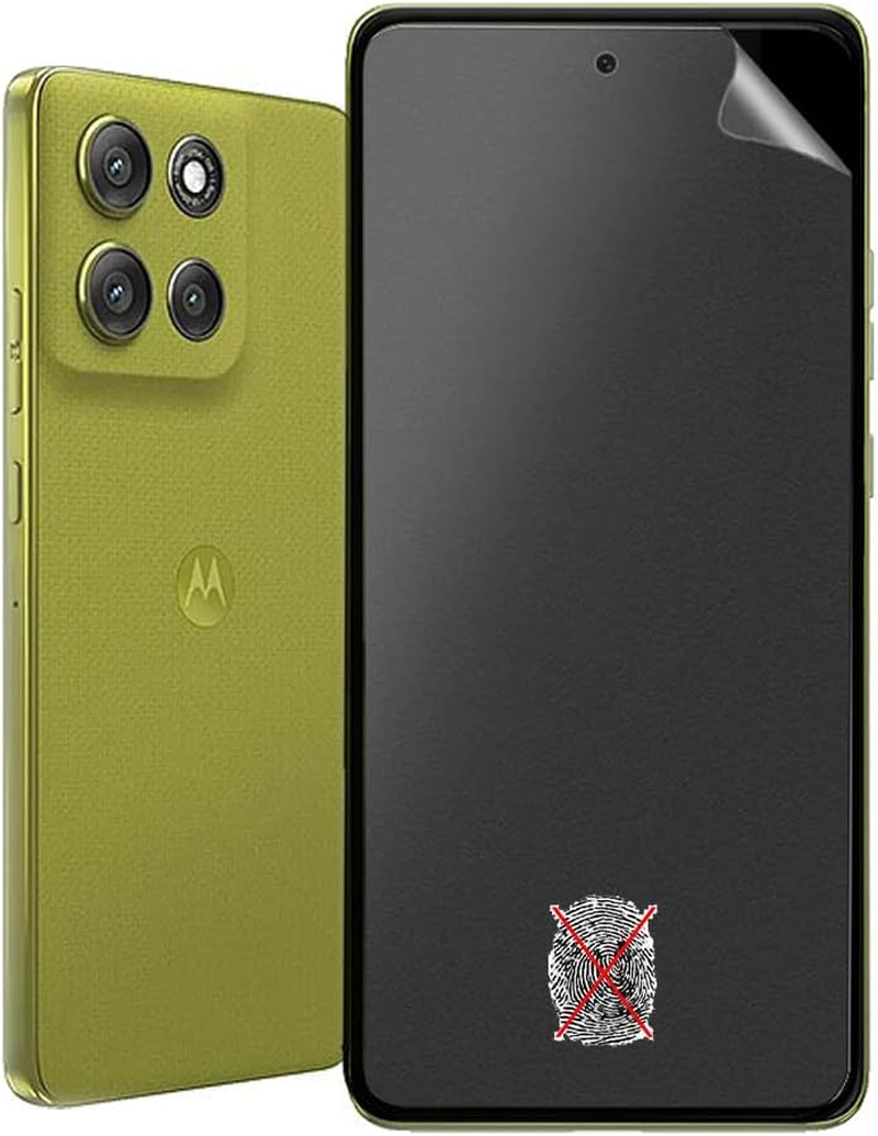 SRSRROP Matte Screen Protector for Motorola Moto G86/G86 Power 6.67 Inch (Pack of 3), Matte Hydrogel Screen Protector, Anti-Fingerprint Screen Protector, TPU Screen Protector image number 3