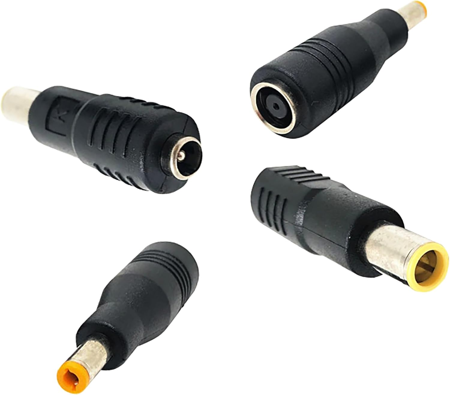 Tunghey 10-Pack Power Plug Adapter - 5 DC 8Mm Male to 5.5Mm X 2.1Mm Female and 5 DC 5.5Mm X 2.1Mm Male to 8Mm Female Connectors image number 3