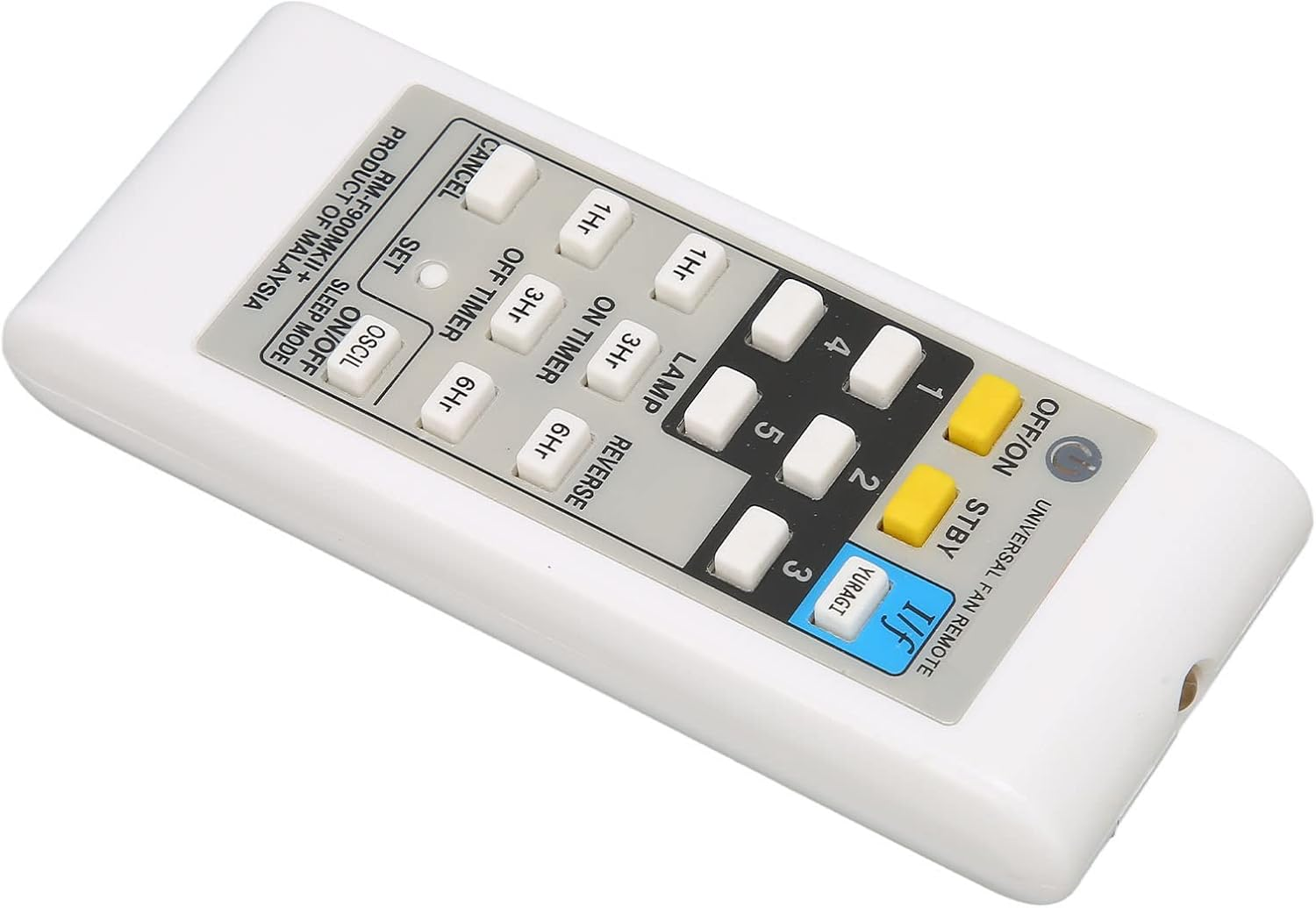 Universal Electric Fan Remote Control,Replacement Remote Control for Electric Fan,Ergonomic Design,For Home Hotel Office (A) image number 6