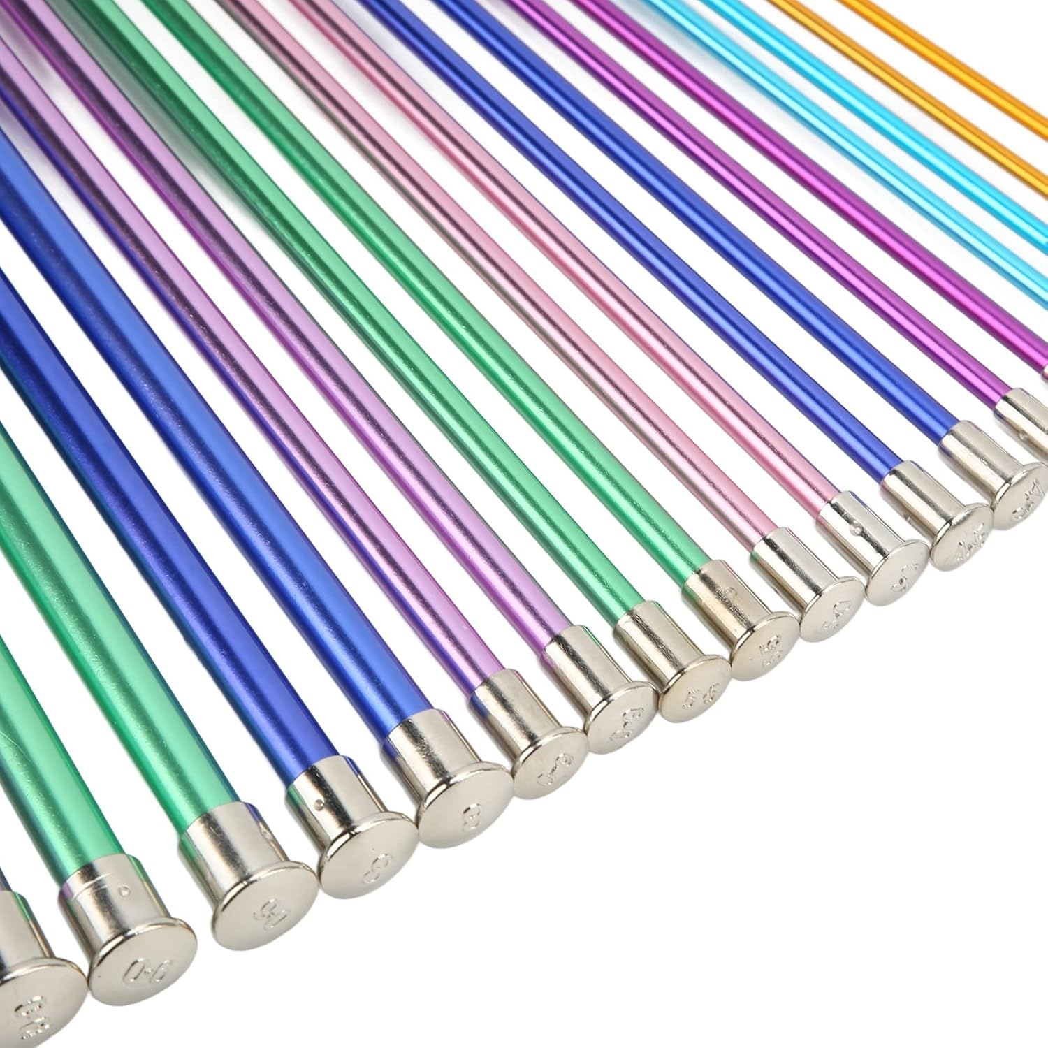 Knitting Needles Extra Long Super Long Beaded Color Scarf Needle Stitch Needle Sweater Needle Single Tip Knitting Needles image number 3