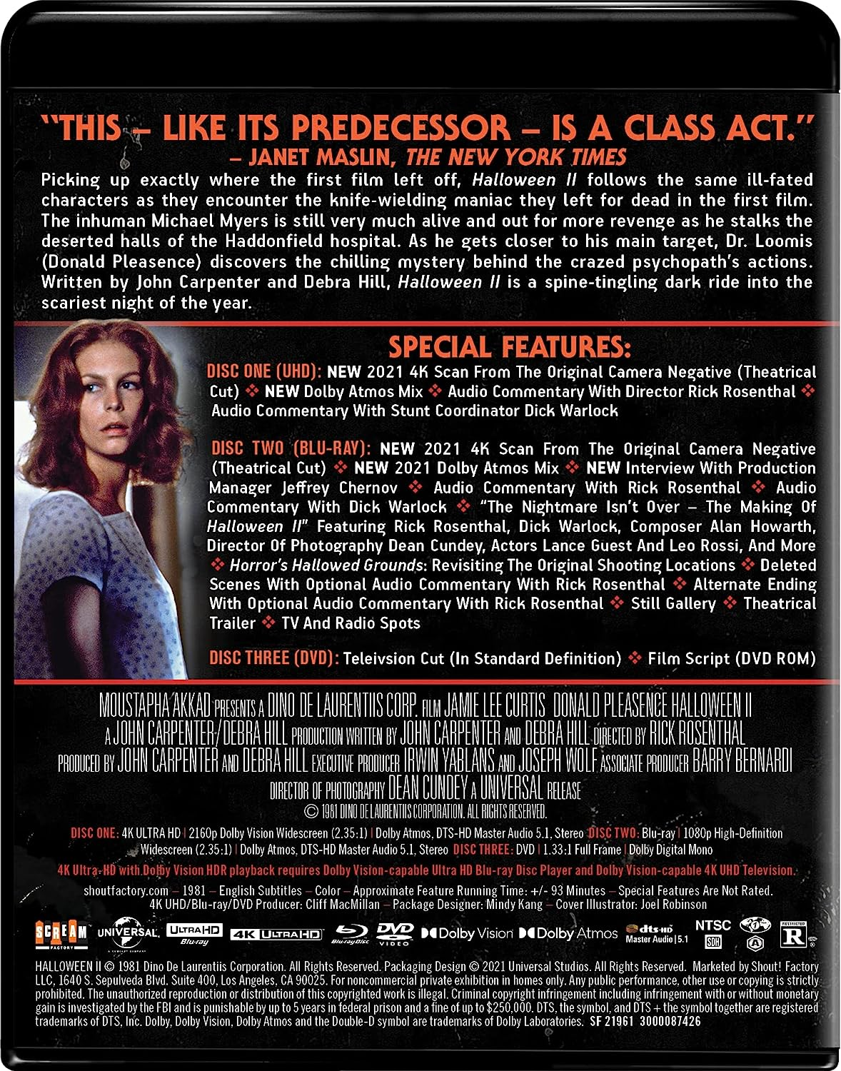 Halloween Ii (1981) Ce (4K Uhd) image number 2