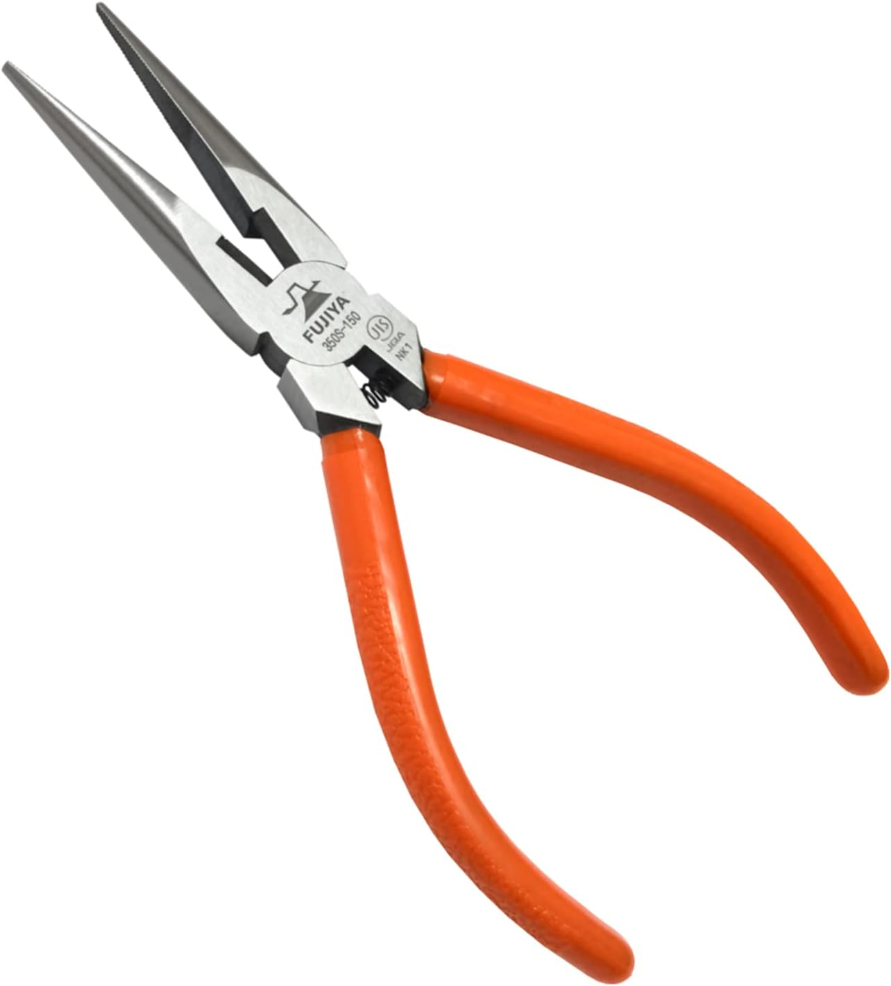 Fujiya 350S-125 Radio Pliers (With Spring) 4.9 Inches (125 Mm) - 150Mm, Spring Loaded