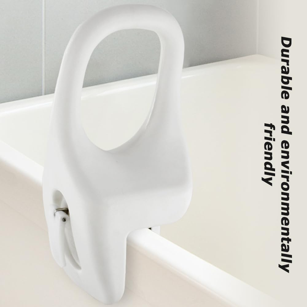 Bathtub Grab Bar,Bath Tub Side Hand Grip,Safety Shower Handle Rail,Side Hand Grip Railing,Support Handle,For Home,Indoor,For Seniors & Elderly, Handicap and Disabled Fits Most Tubs image number 1