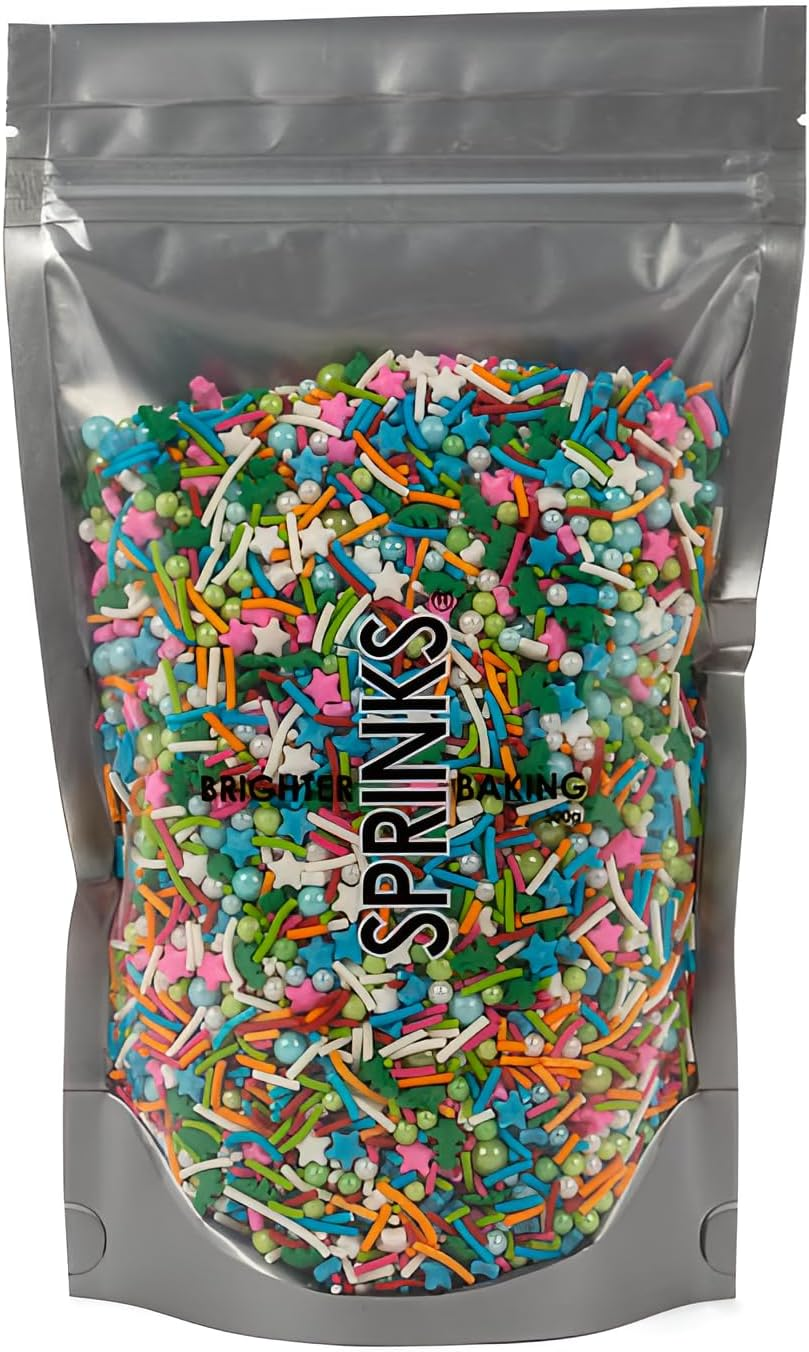 Sprinks the Grinch Sprinkles 500G | Edible Cake Decoration for Cakes | Cupcakes | Cookies | Brownies | Ice Cream | Sundaes image number 2