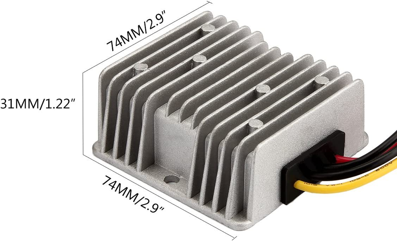 Golf CART Voltage Reducer Converter 48V to 12V 20A 240W DC Voltage Regulator for Club Car image number 2