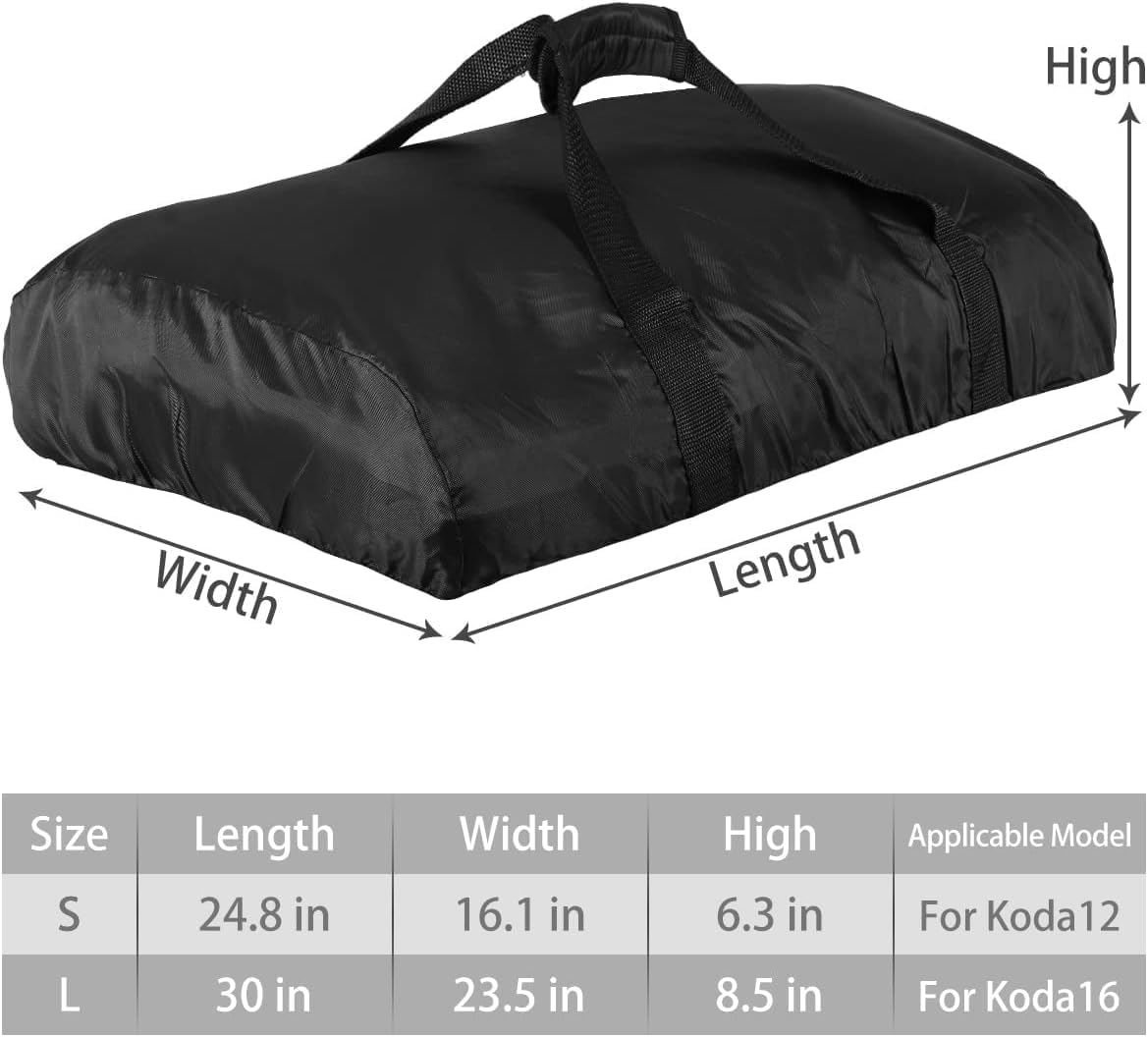 Pizza Oven Cover for Ooni Koda 12 Pizza Oven, Outdoor Portable Pizza Oven Protective Cover, Waterproof Pizza Oven Carry Cover Bag Weather Resistant Pizza Oven Accessories (S) image number 1
