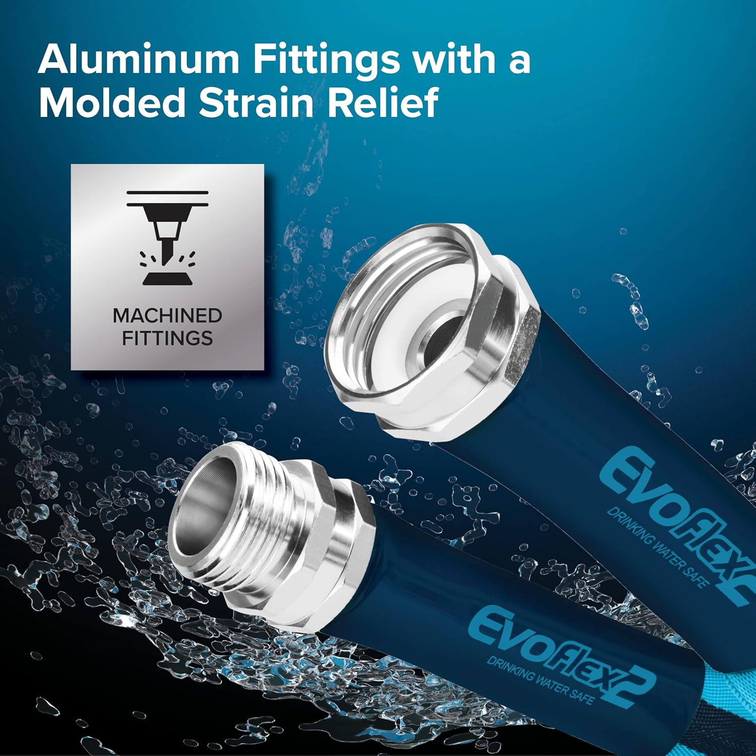 Camco 22579: Evoflex2-50' Drinking Water Hose, Fabric Reinforced image number 5