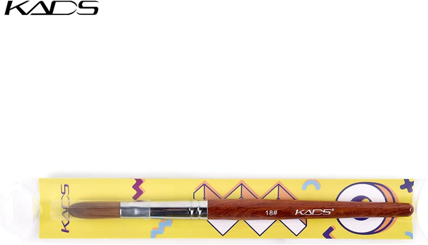 KADS Kolinsky Sable Acrylic Nail Art Brush Red Wood Pen Nail Brush for Nail Art Manicure Tool (18#) image number 6