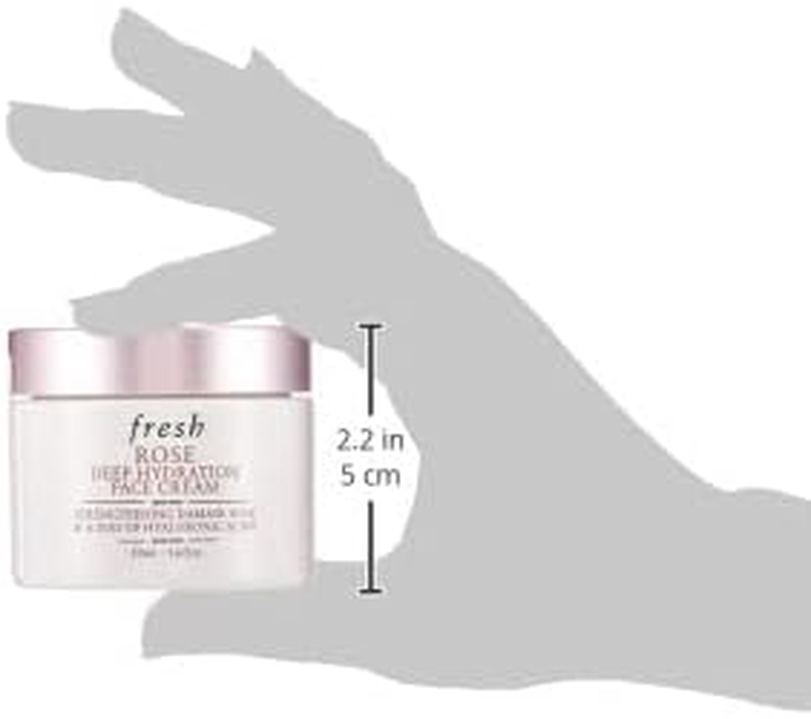 Fresh Rose Deep Hydration Face Cream for Women 1.6 Oz Cream image number 2