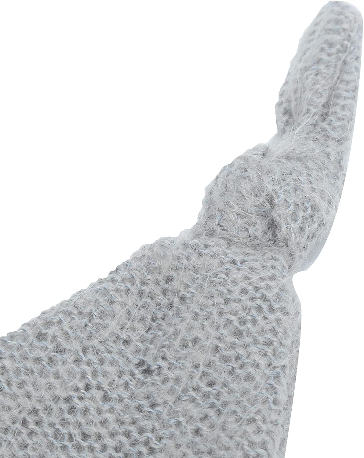 Photography Attire for Newborn Babies with a Hat and Knitting, Soft Fabric, for a Photo Shoot of the Newborn, 0-1 Months - Grey image number 2