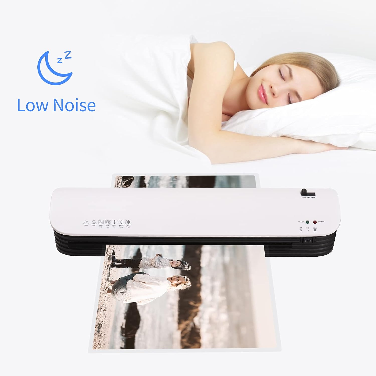 VYNTEL Intelligent Laminator Kit, A3 Hot and Cold Dual-Mode Temperature-Controlled Laminating System with A4/A5/A6 Laminating Pouches Corner Rounder,Home Office School, AU Plug image number 5