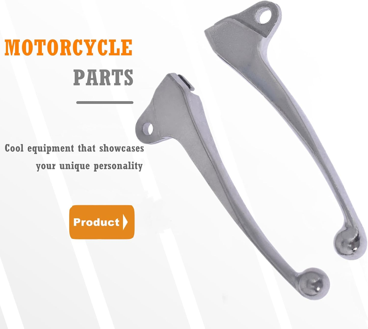 Brake Levers Handle 53175-044-010 53175-045-670 Replacement for Honda P50 PC50 Z50A CT70 image number 2