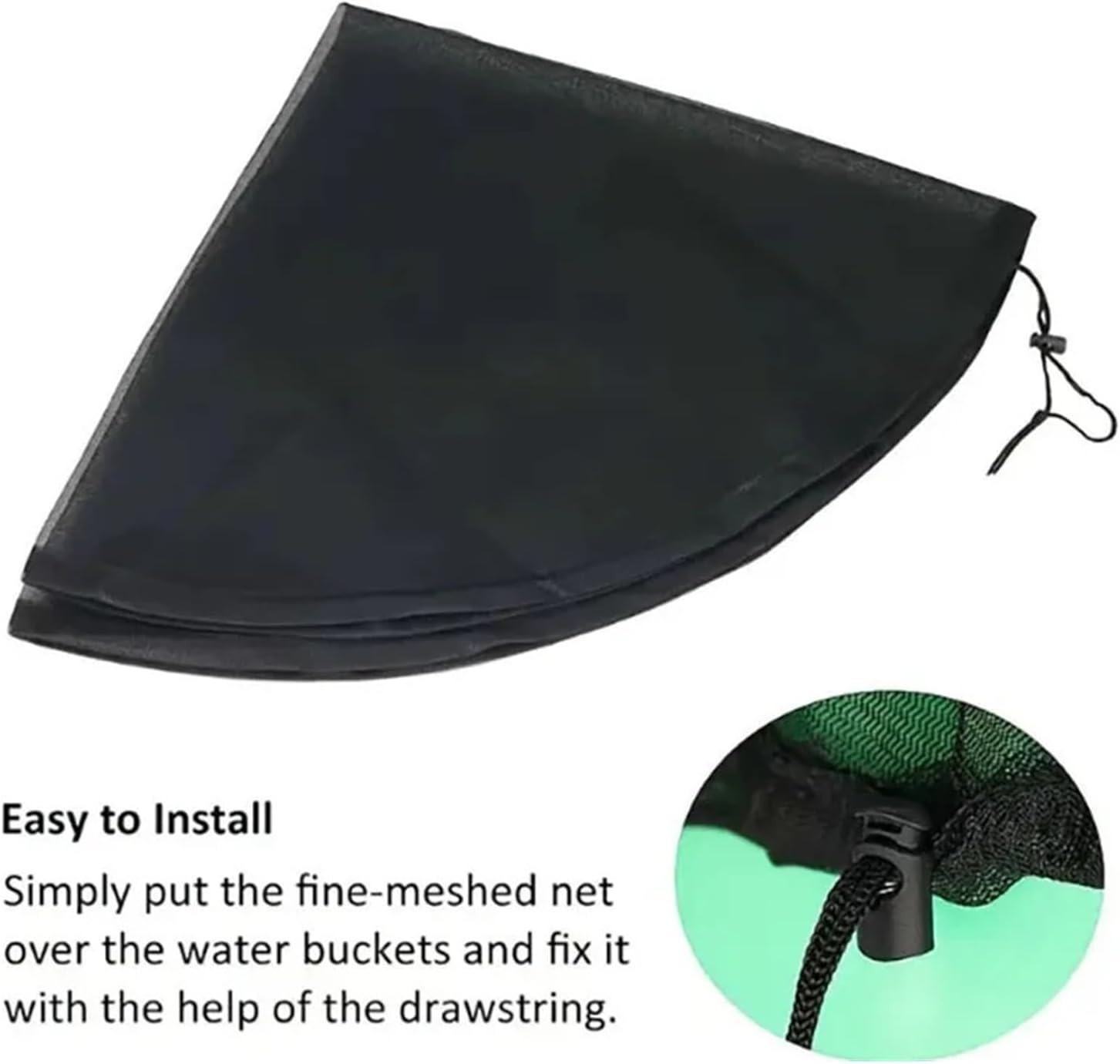 Zqnaznfdelarge Bird Cage Cover, Mesh Cover(80Cm) image number 6