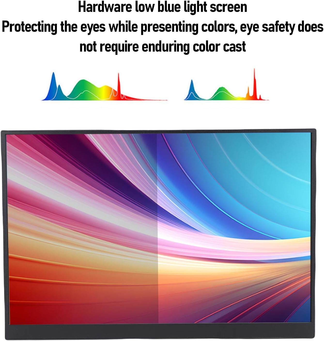 16 4K 120Hz Portable Monitor, HDR Display with Dual USB-C & Minihdmi, Built-In Speakers, Low Blue Light Eye Care Screen for Laptop/Gaming/Office image number 1