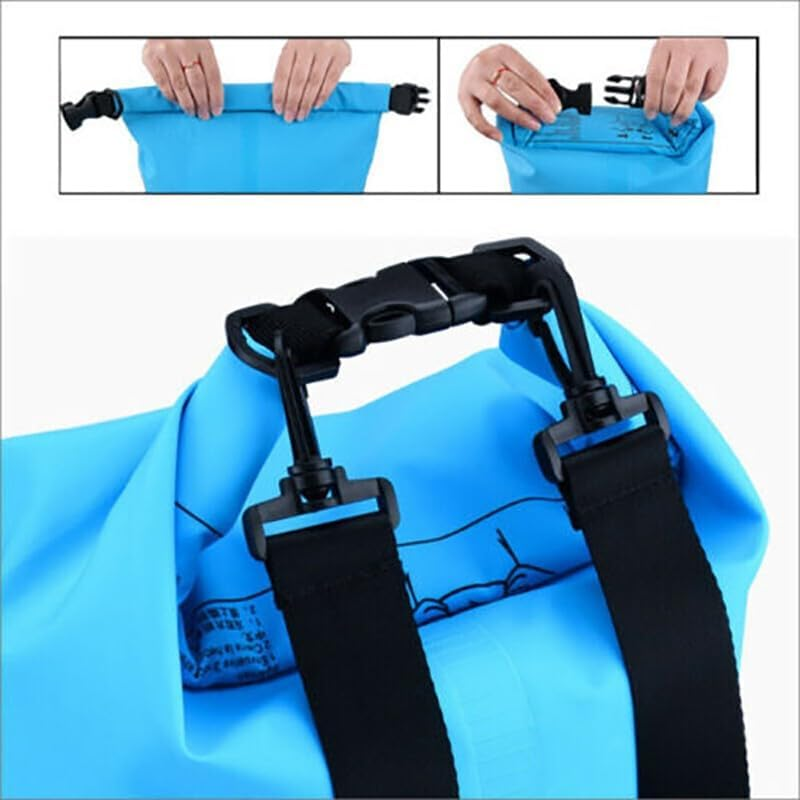 AIMALL Dry Bag 2/5/10/15/20/30 L, Waterproof PVC, Versatile for Fishing, Camping, Canoeing & Outdoor Sports image number 6