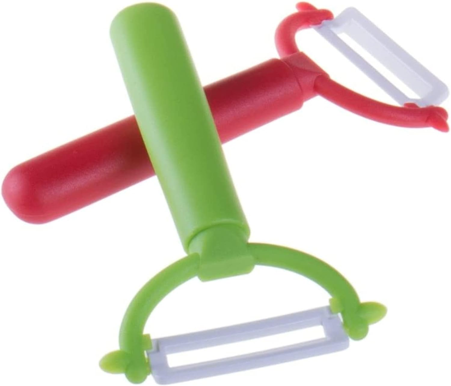 Zittop 2 Premium Ceramic Blade Vegetable Peelers for Carrot, Potato, Zucchini, Cucumbers & Veggie Slicing, Shave Hard Cheese Easily. Thick Noodles & Fun Curls. image number 3