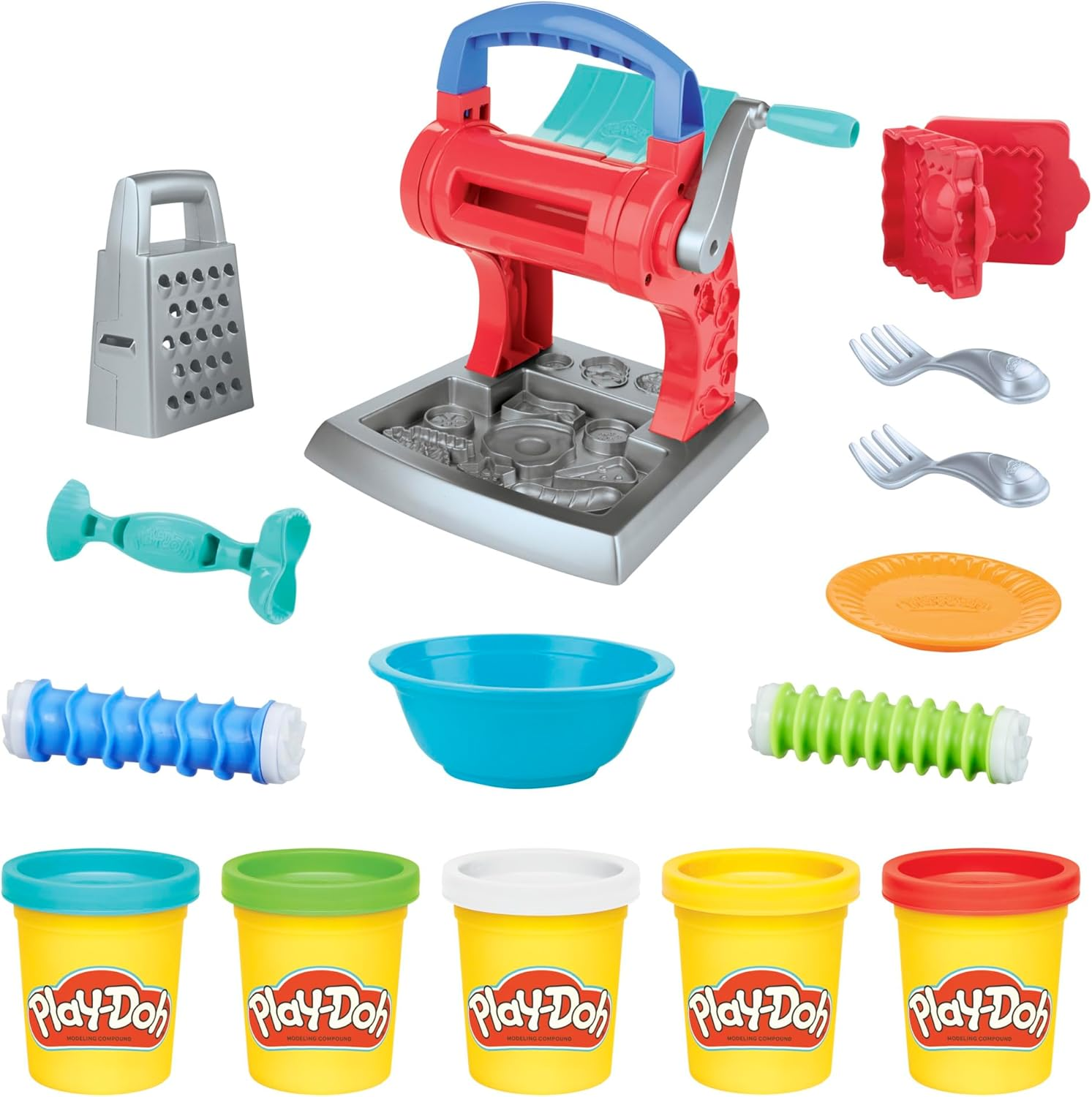 Play-Doh Noodle Party Playset image number 2