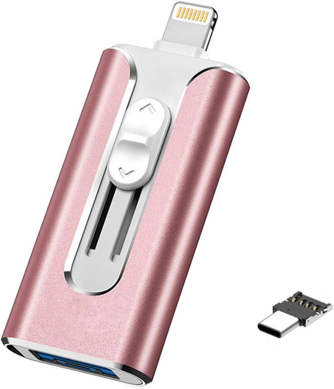 Phone Photo Stick，4-In-1 512G USB Flash Drives，Mfi Certified Phone Flash Drive，Phone Flash Drive for Ios/Android/Pc/Ipad/More Devices image number 5