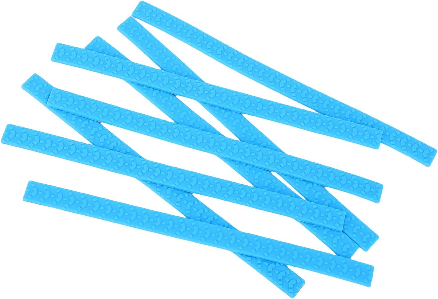 Dpofirs Silicone Luggage Wheel Protector Covers, 8Pcs Suitcase Wheels Protectors Replacement Noise Reduction, Ideal for Most Luggage and Household Chairs (Blue)