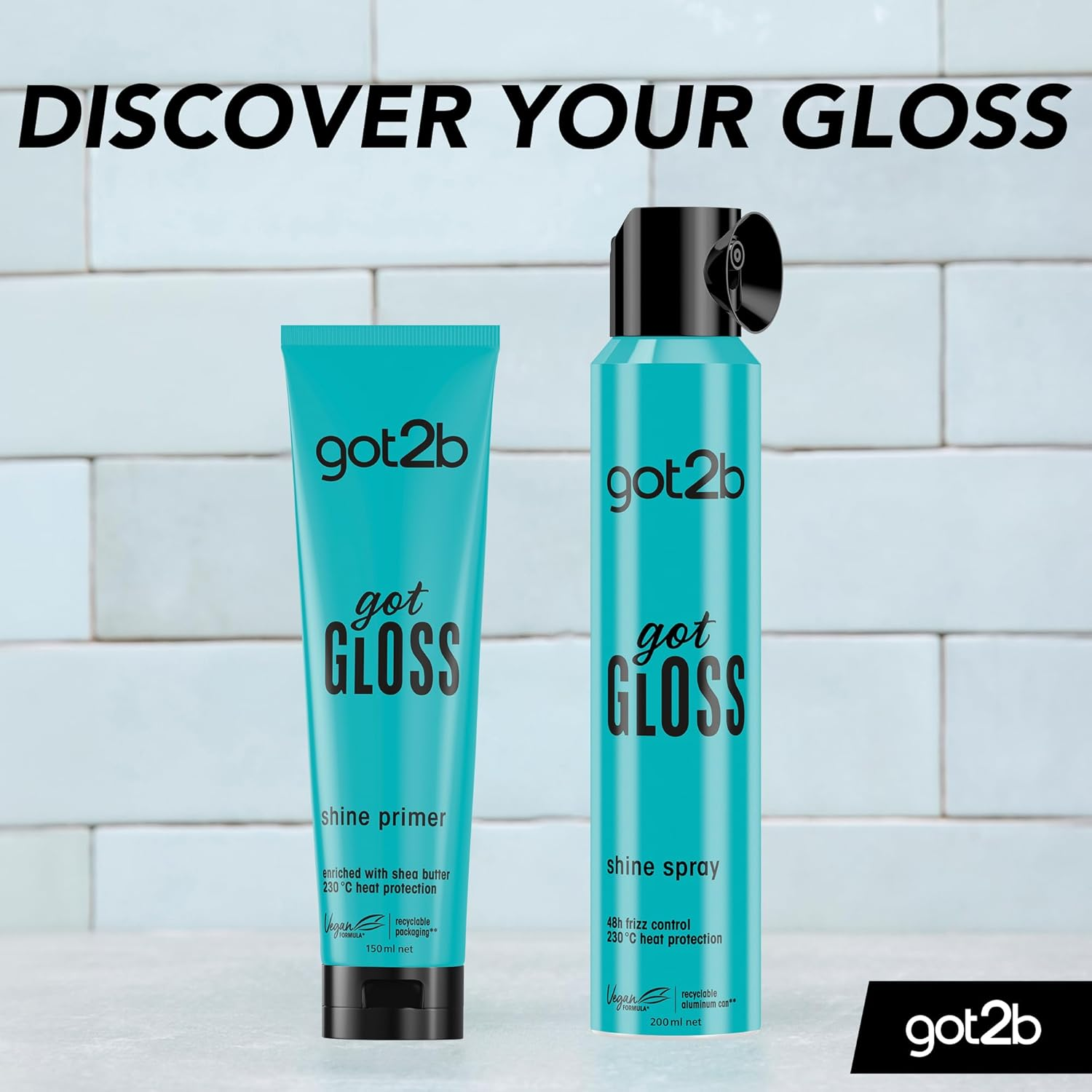 Got2B Got Gloss Glass Hair Shine Primer 150 Ml image number 2