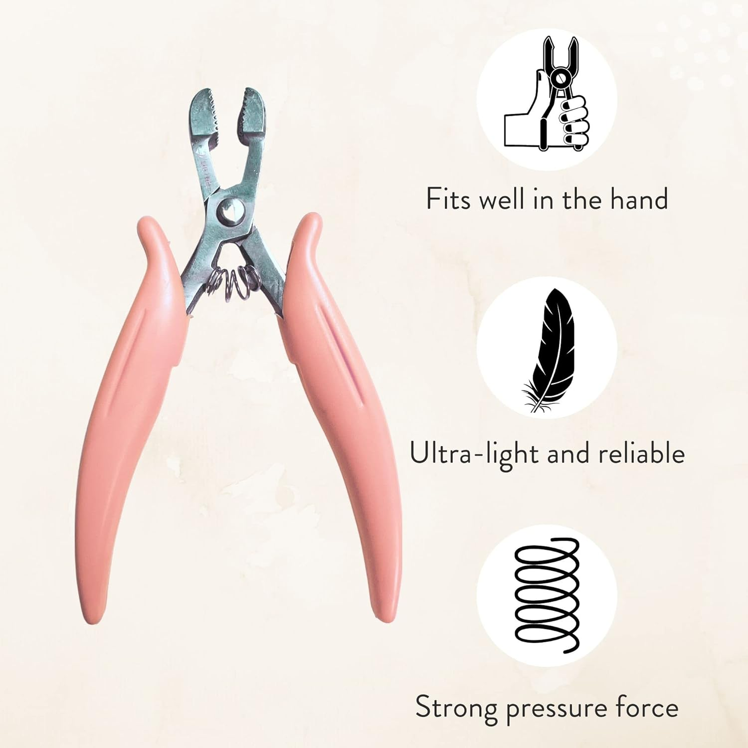 Hair2Heart Remover Pliers | Bonding Hair Extensions Remover Tool - Efficiently Removes Keratin and Micro Rings, Ensuring Safe and Easy Extension Removal &hellip; image number 2