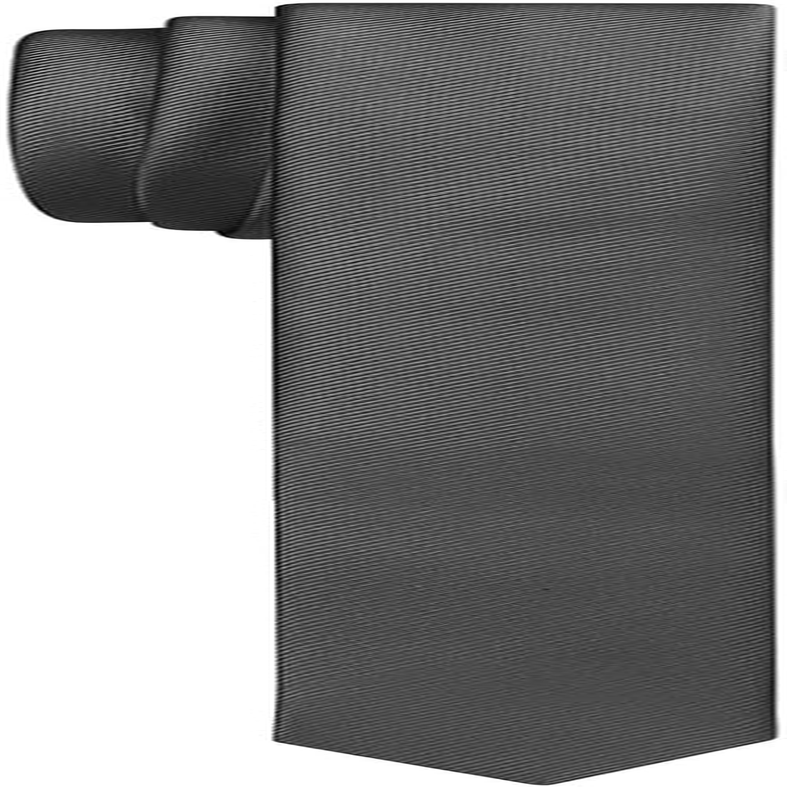 AIMENGWU Men'S Skinny Ties Solid Color Formal Neckties 1.58" (4CM) Slim Striped Thin Black Ties for Men - 003-Bright Red image number 6