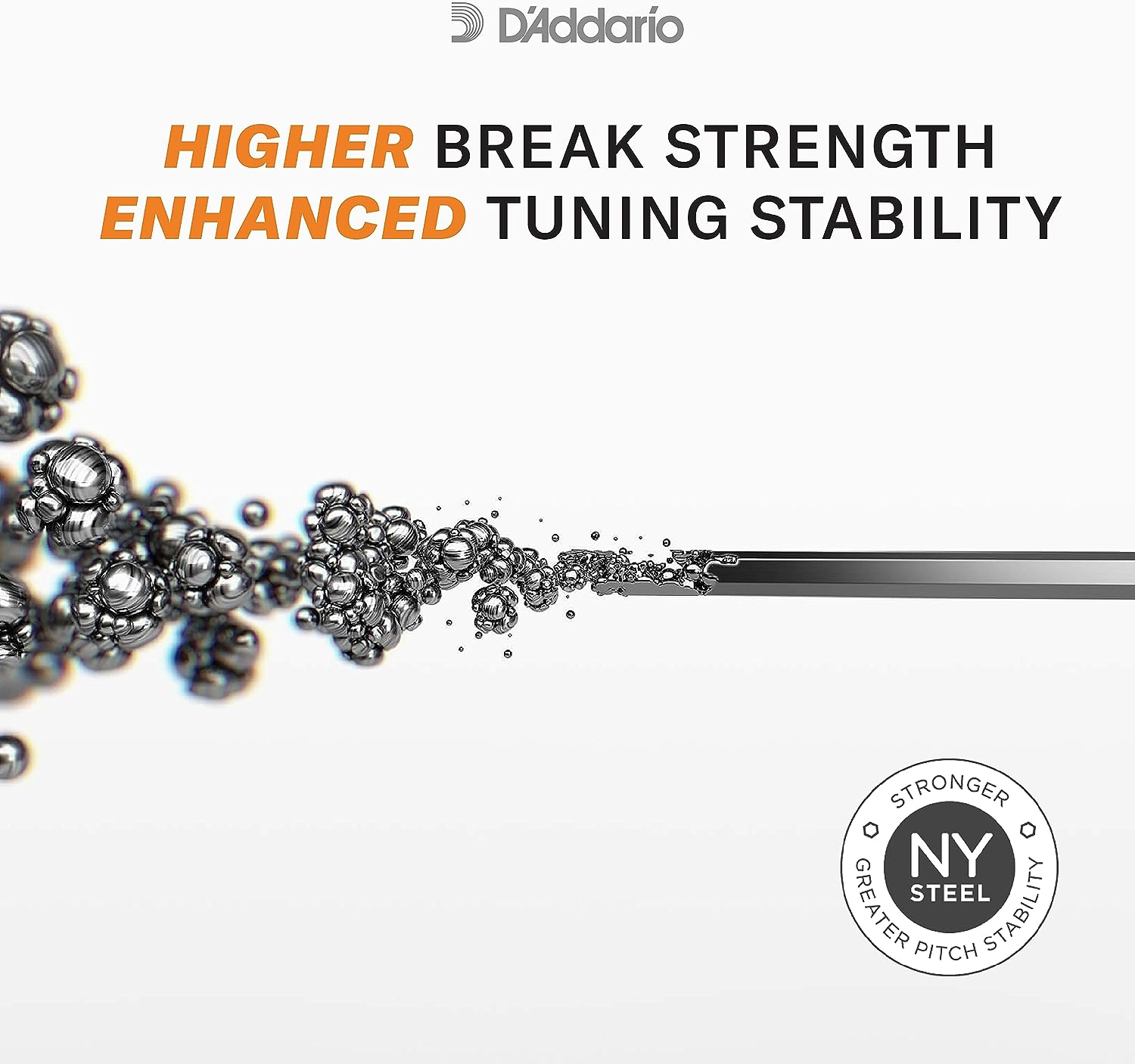 D'Addario NYXL0942 Nickel Plated Electric Guitar Strings, Extra Light image number 6