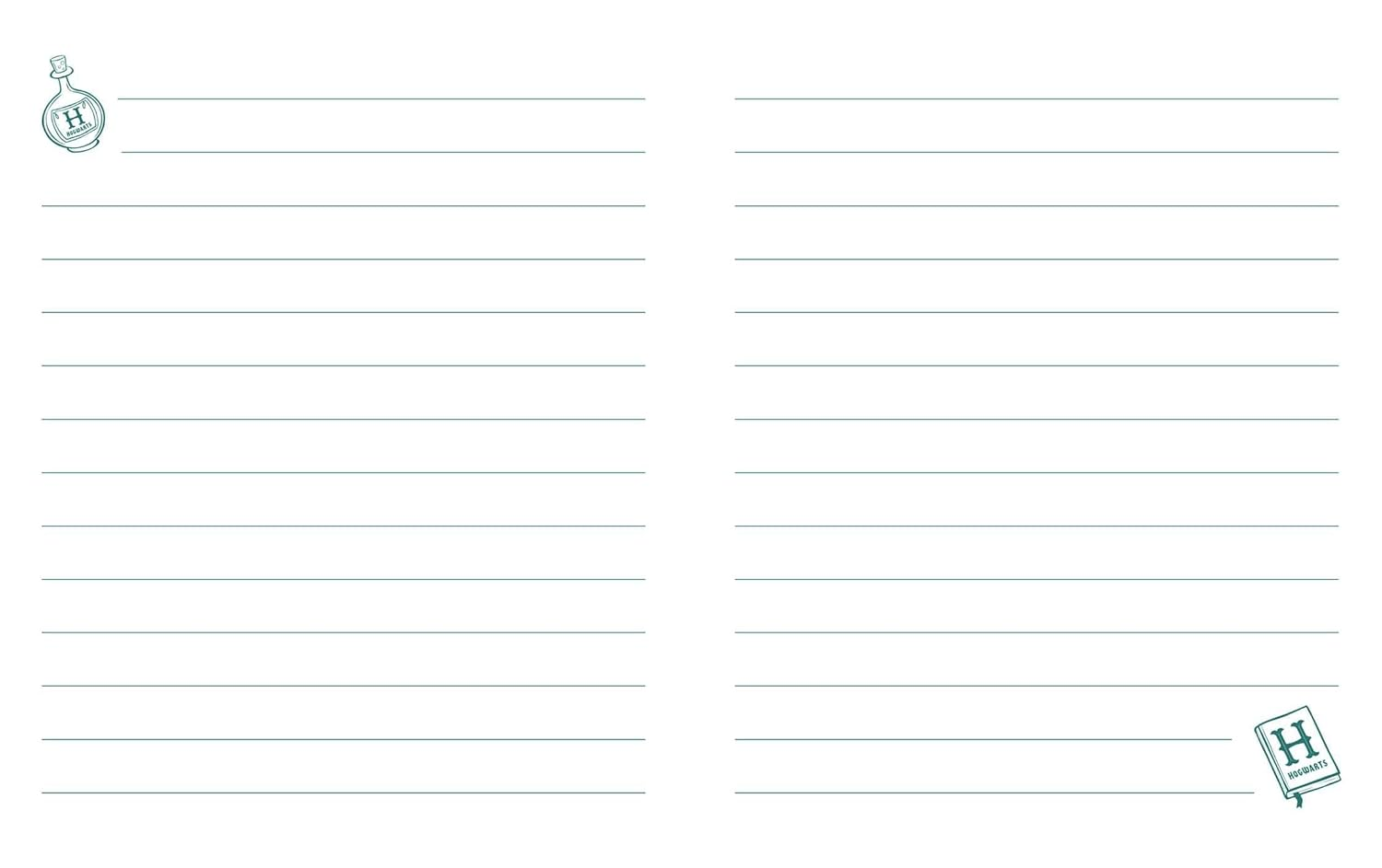 Harry Potter: Wands at the Ready Lock & Key Diary