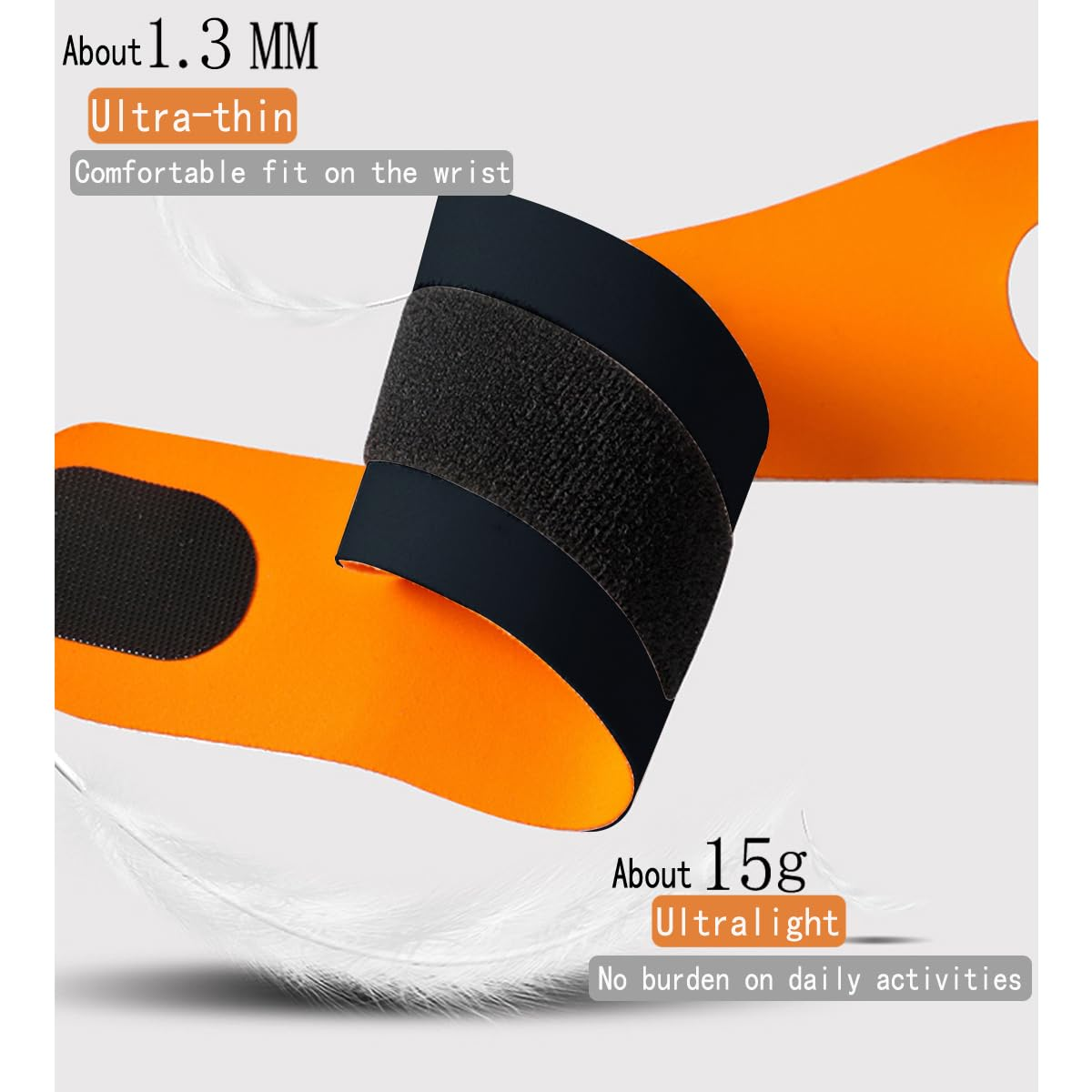 Carpal Tunnel Wrist Brace，【Soft and Ultra-Thin】Lightweight and Adjustable Wrist Support Brace，Wrist Tendon Sheath Joint Fixation，Lightweight, Breathable, Sweat Wicking，For Men and Women，Suitable for Housework, Sports (Left, Black) image number 6