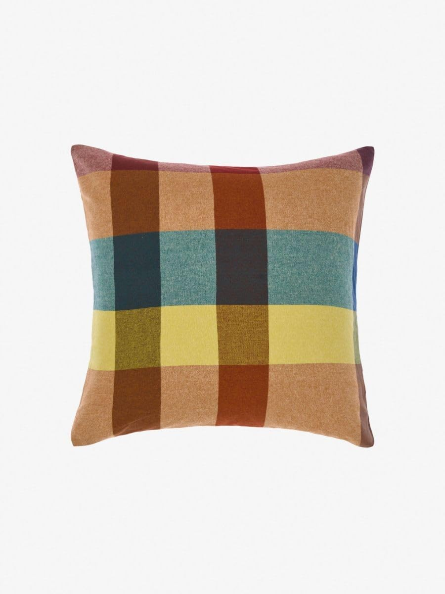 Linen House Deluxe European Pillowcase, Waffle Eucalyptus, 65 X 65 Cm Size