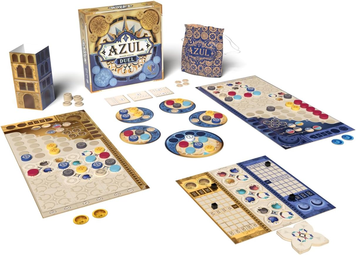 Next Move Games | Azul Duel | Board Game | Ages 10+ | 2 Players | 45 Minutes image number 5