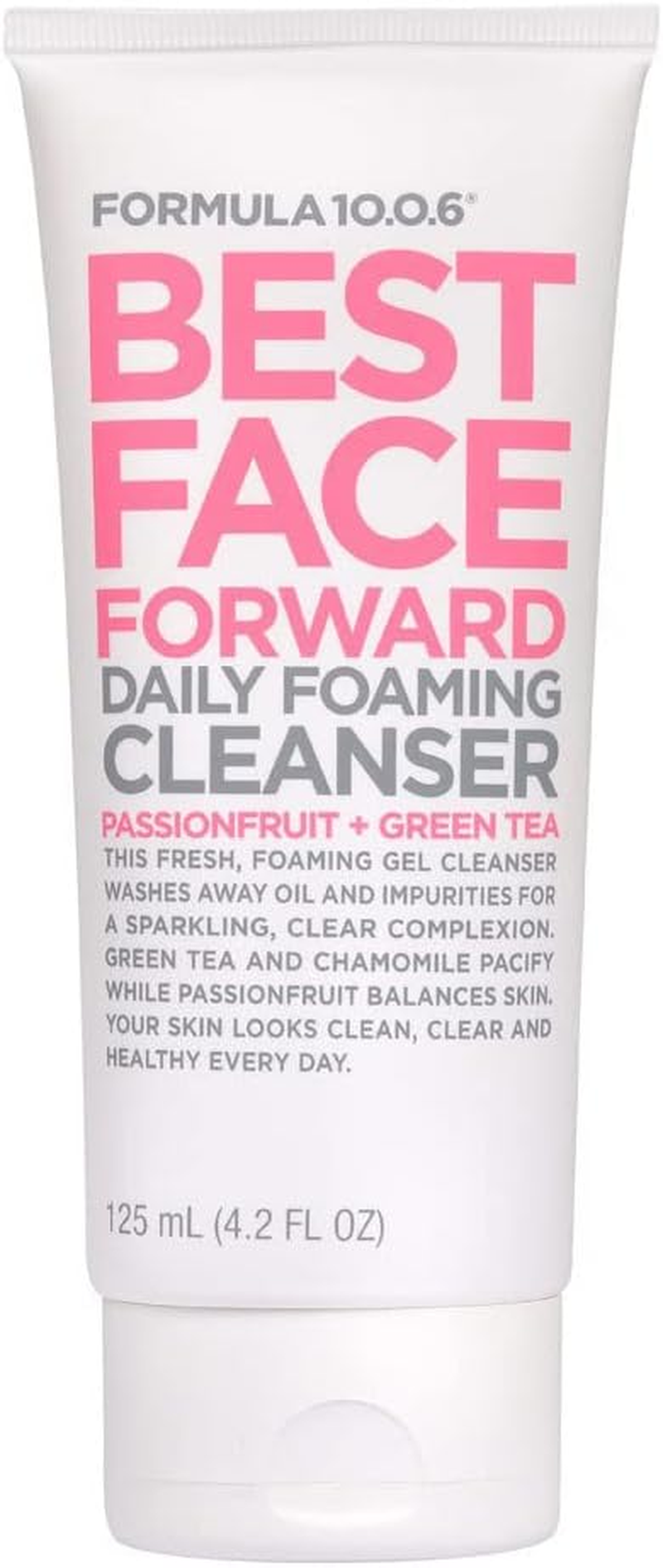 Formula 10.0.6 Best Face Forward Daily Foaming Cleanser, 125Ml