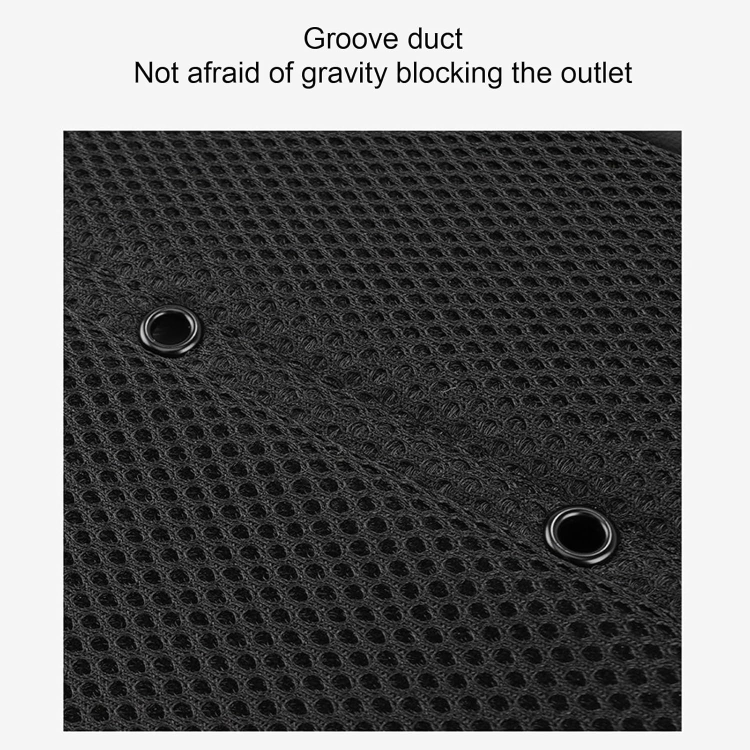 Bewinner Cooling Car Seat Cover - 12V/24V Car AC, Comfortable Cooling Car Seat Cushion, Adjustable Speed Universal Fit Car Seat Coolers Pads for Car SUV Truck