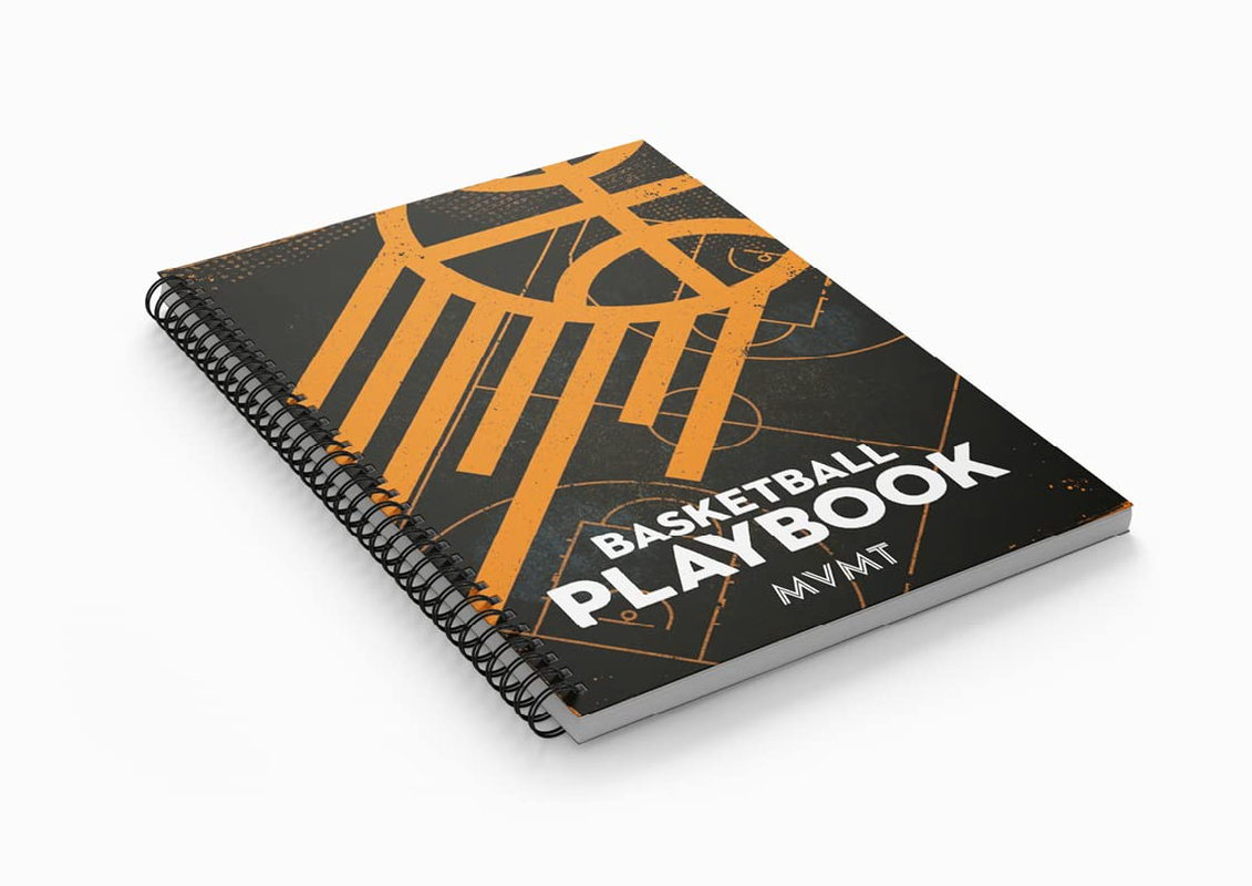 MVMT Sports Basketball Coaching Playbook by MVMT Sports.,Capture Plays,Drills and Opponent Scouting,Advanced Notebook for Basketball Coaches,A5 image number 3