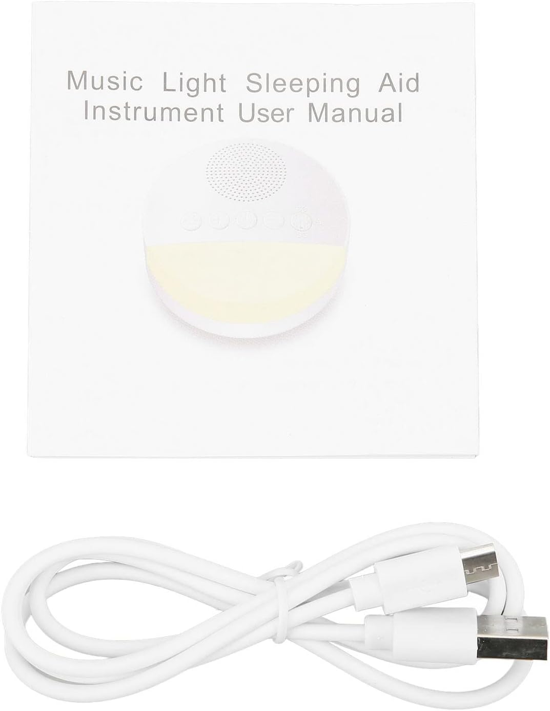 Cryfokt White Noise Sound Machine with 20 Calm Sounds for Baby USB Rechargeable White Noise Device for Nursery image number 5