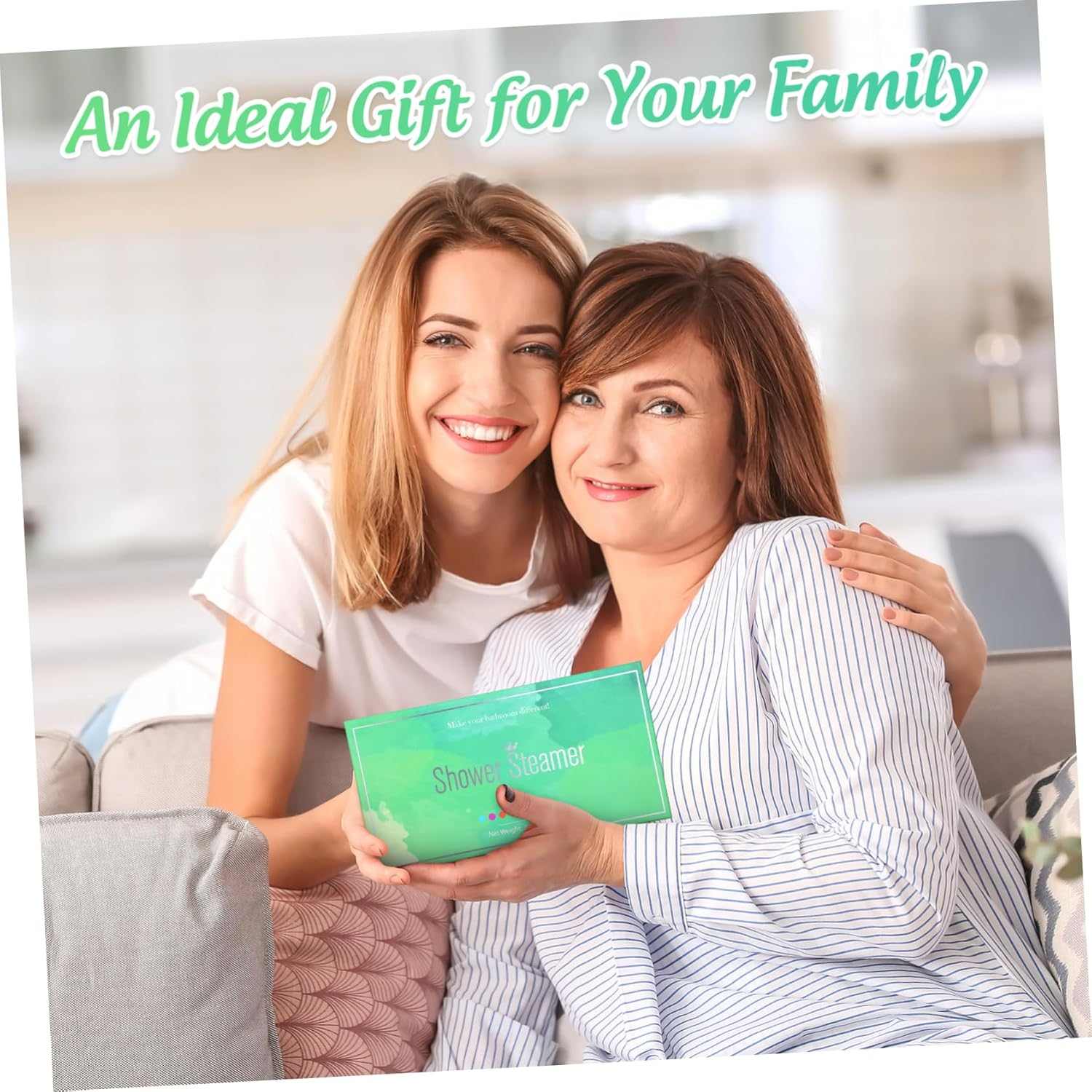 VICASKY 8Pcs Dried Flower Bath Salt Tablets for Women Aromatherapy Shower Steamers with Essential Oils Skin Nourishing Spa Tool for Relaxation And image number 2