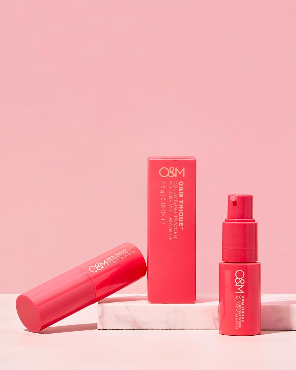 O&M Thique Volumising Powder - 4.5G - for All Hair Types -Clean from Sulfates, Parabens, Silicones, MIT, Phthalates, Triclosan, Propylene Glycol & Gluten, PETA Certified & Vegan, Australian Made, PCR Packaging image number 5