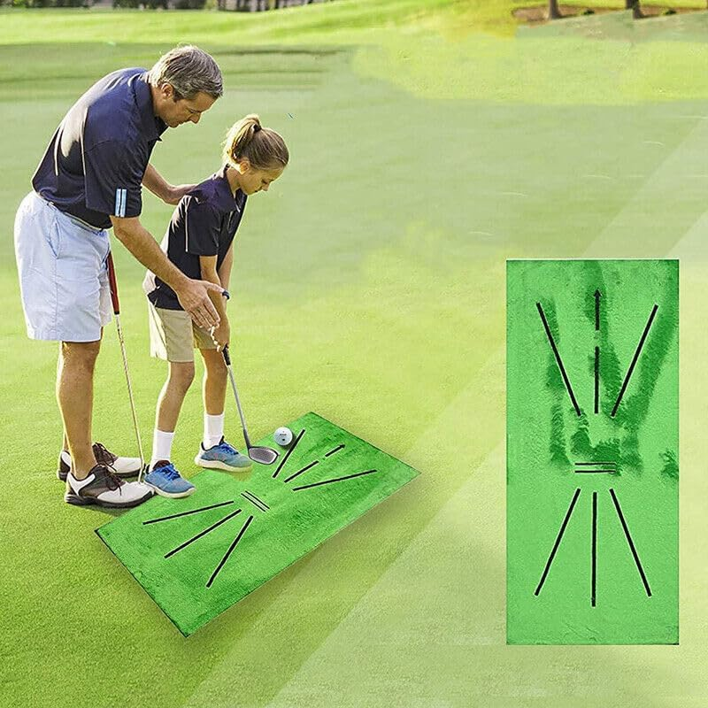 Golf Training Mat for Swing Detection Batting Golf Aid Game Practice Training - Ideal for Home & Office image number 3