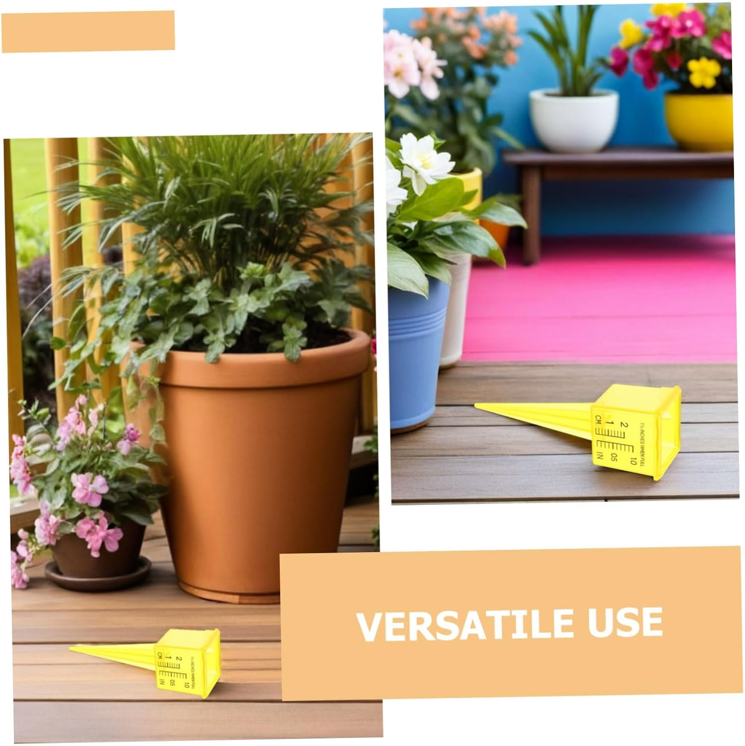 20Pcs Lawn Rain Gauge Sprinkler Water Measurement Tool for Garden Patio Portable Rain Tube for Accurate Outdoor Water Level Monitoring image number 3