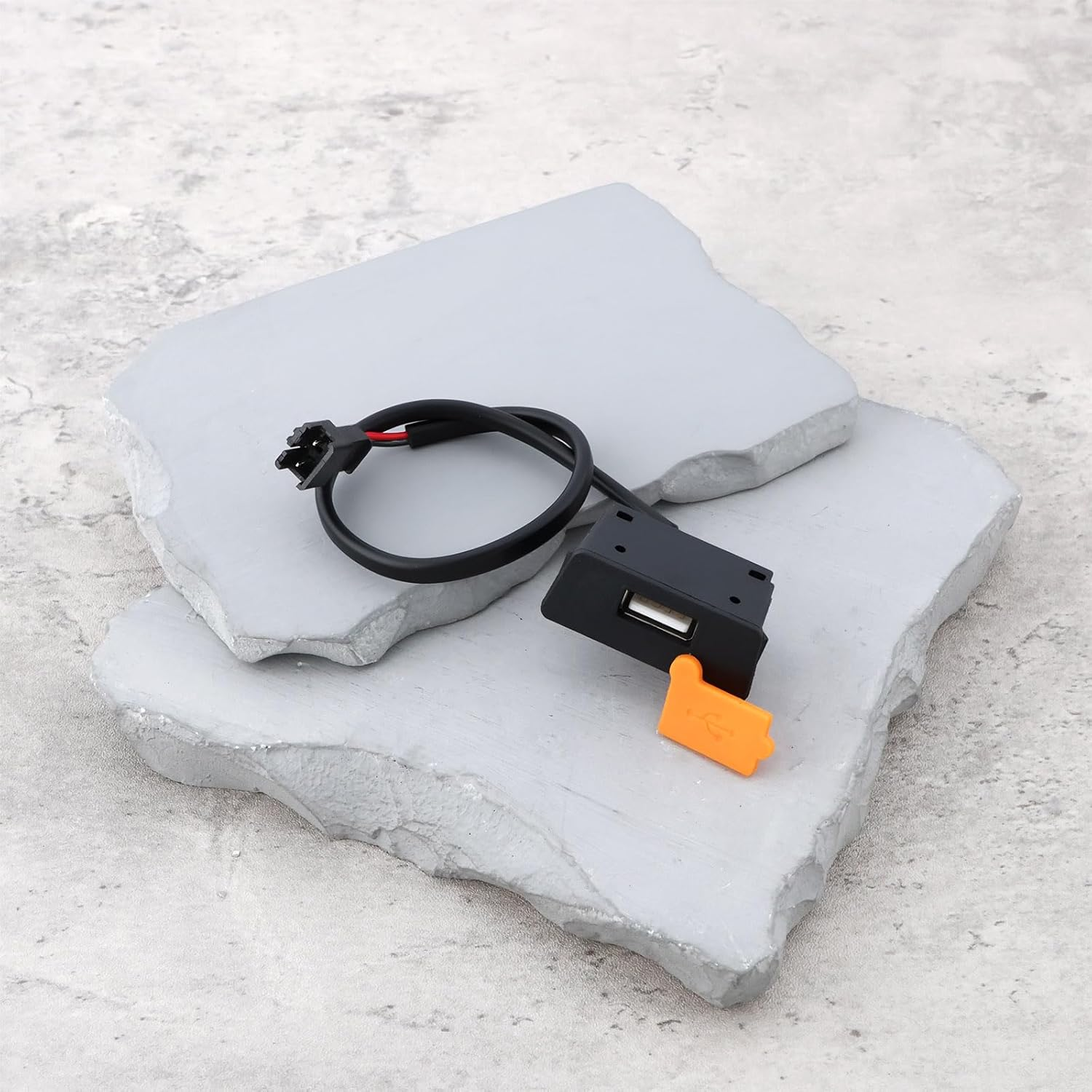 Emsea 3Pcs Motorcycle 36V 48V 60V 72V to 5V SAE USB Adapter for Smartphones GPS Devices Digital Cameras image number 1