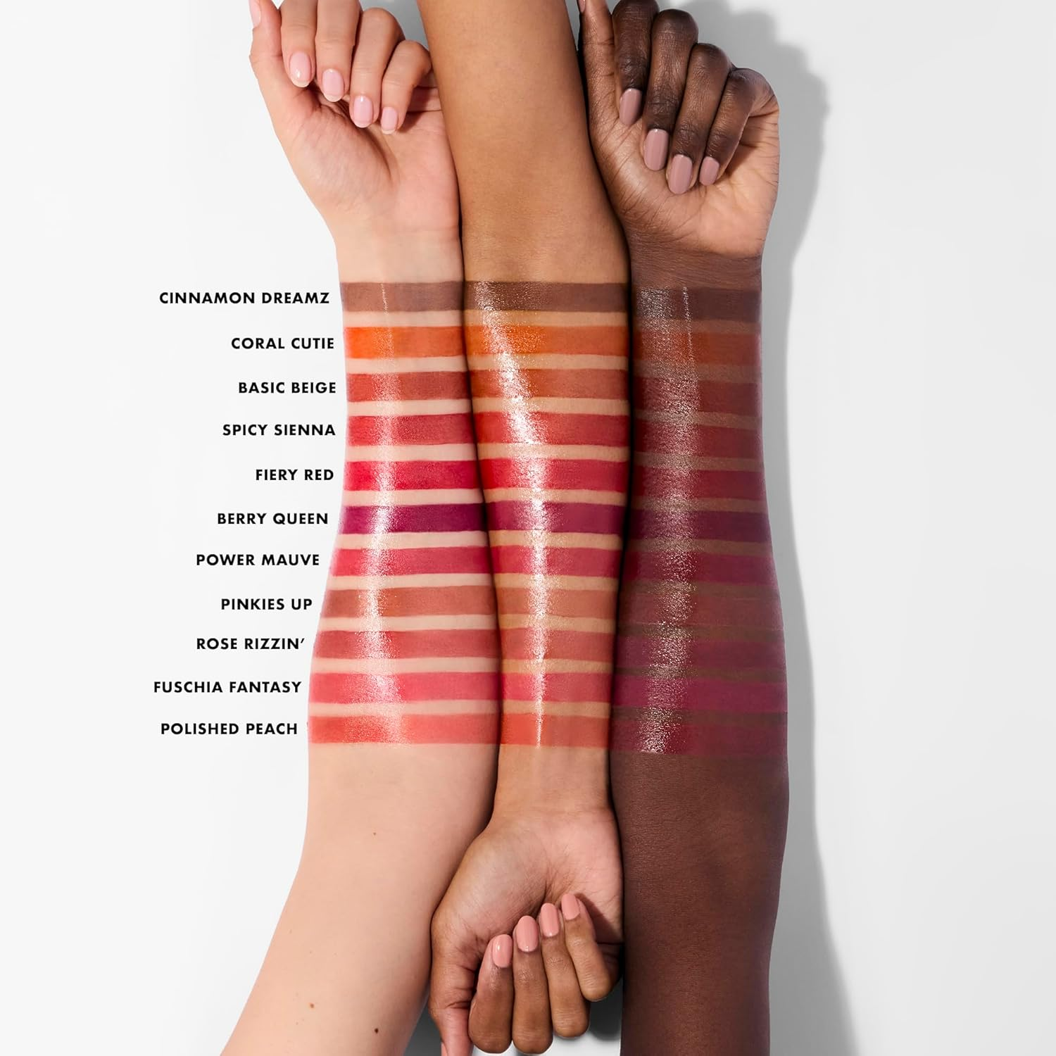 Glossy Lip Stain in Pinkies up by Elf image number 4