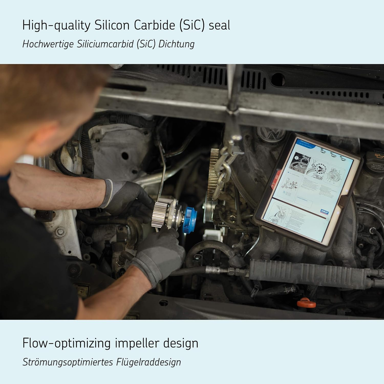 SKF VKMC 01263-1 Timing Belt and Water Pump Kit image number 4