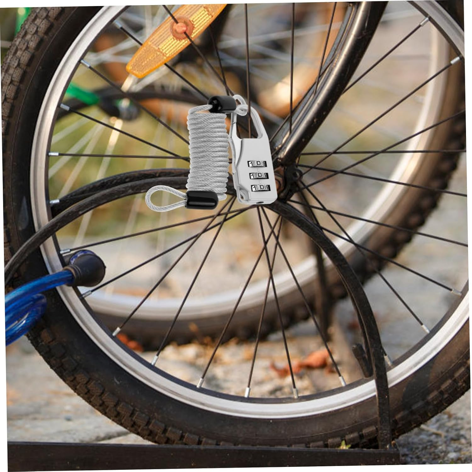 Gatuida Theft Wire Rope Lock Cable Locks for Ski Snowboard Kayak Travel Portable image number 4