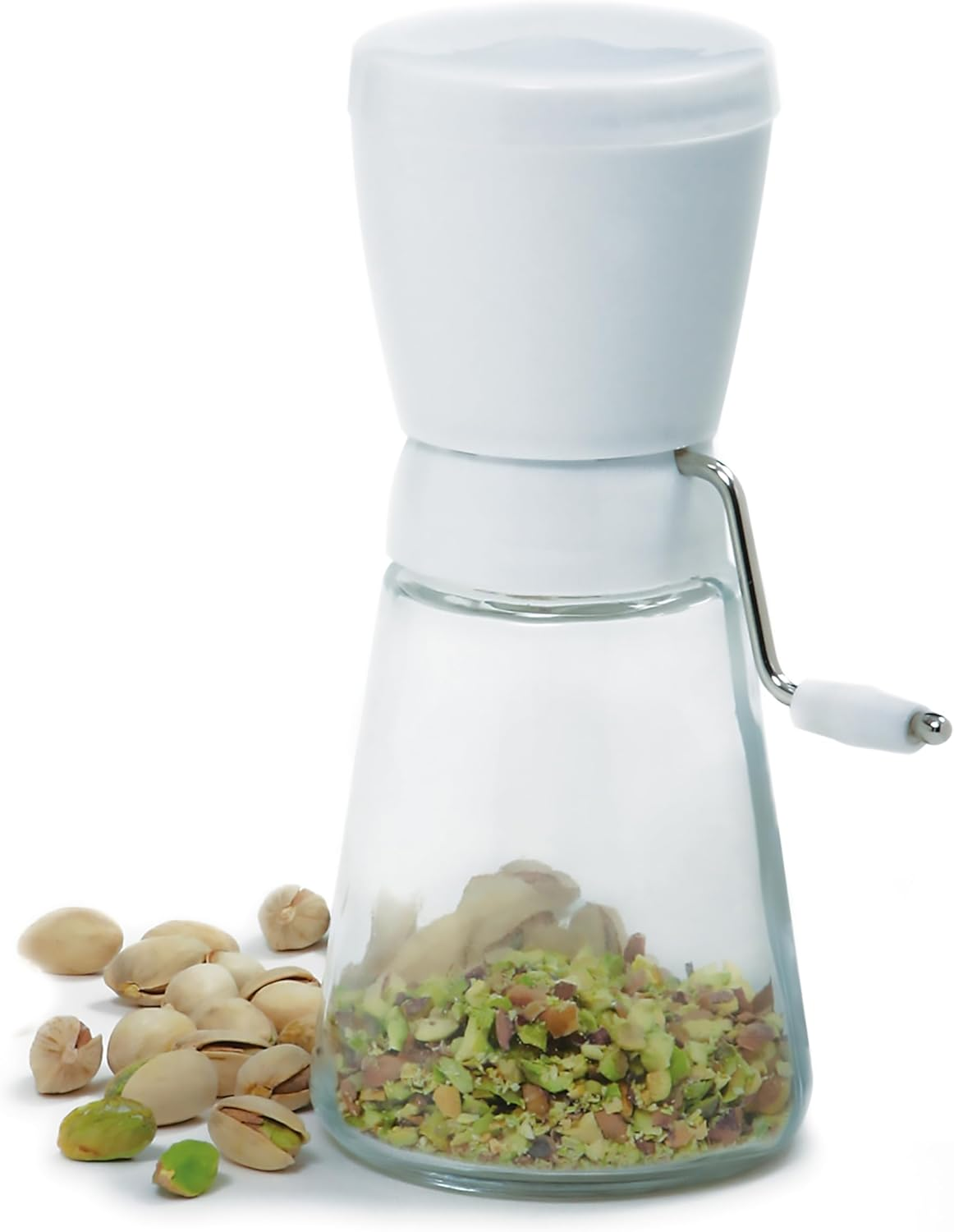 Norpro Hand Crank Nut Walnut Almond Peanut Chopper Cutter Grinder Time Saver image number 2