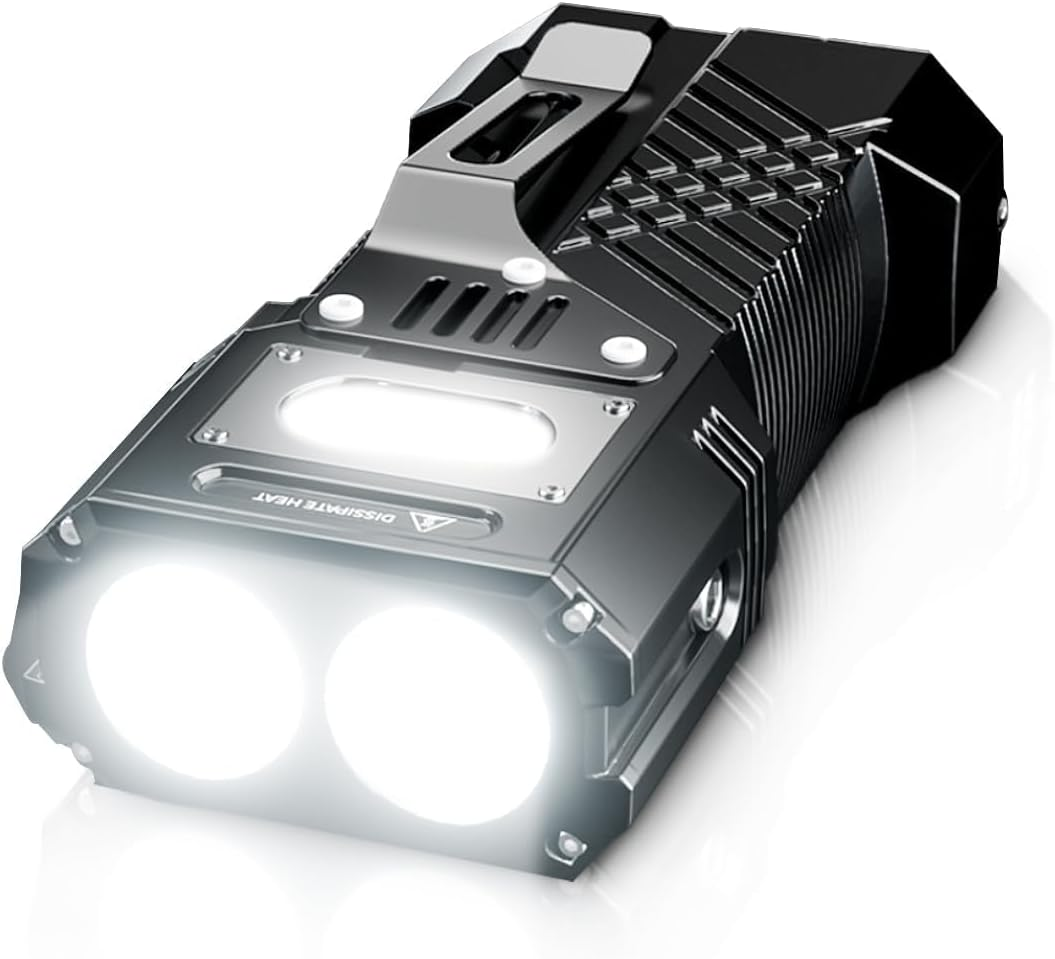 WARSUN X609 Rechargeable High Lumen Torch &ndash; Super Bright 3000 Lumens LED with 7 Modes, Red Light, and Turbo Mode for Camping, Emergency, Survival Use image number 5