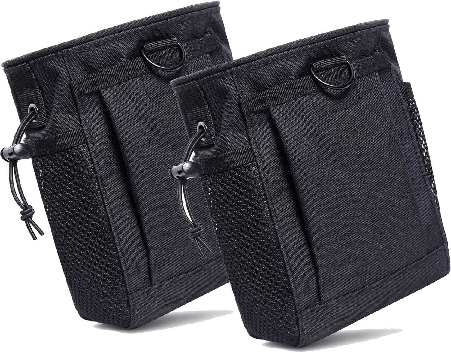 Dump Pouch Molle - Tactical Drawstring Magazine Pouch, Molle Ammo Bag, Adjustable Military Utility Belt Holster Molle Dump Bag image number 6