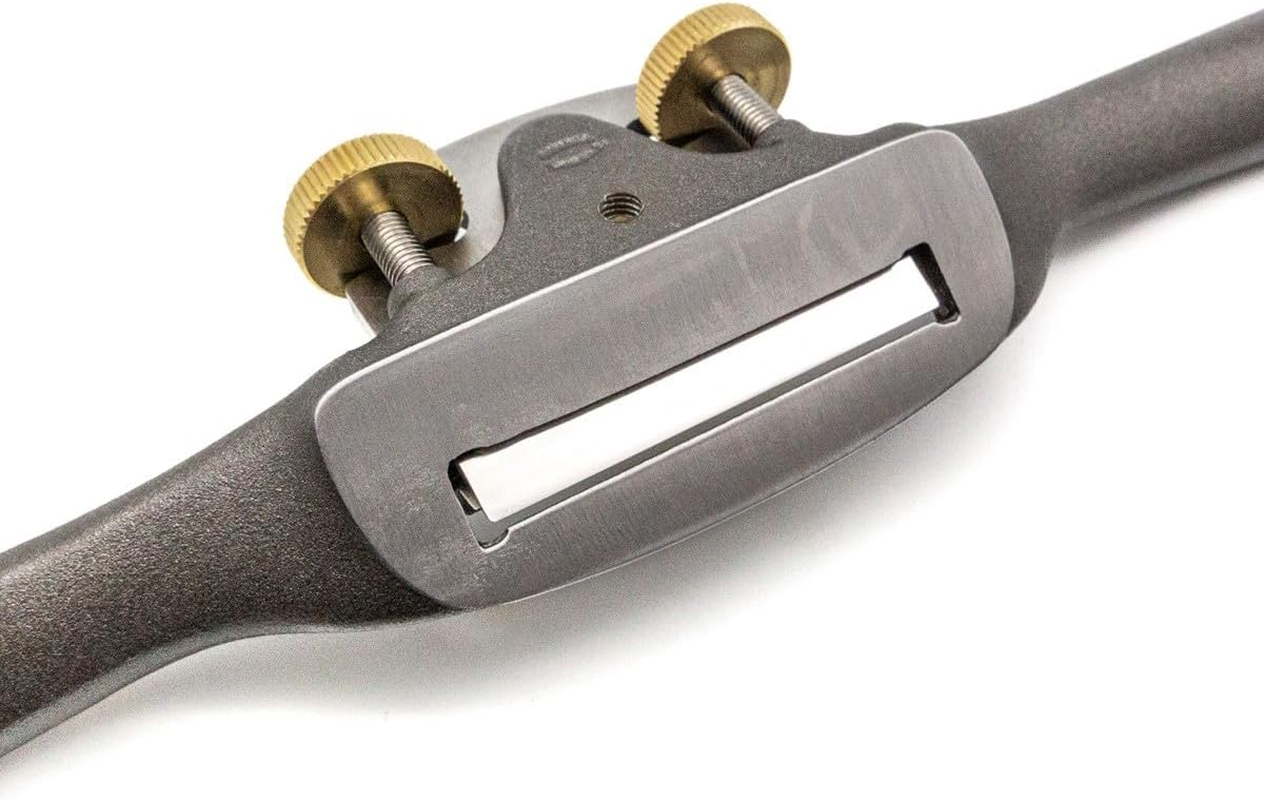 Melbourne Tool Company Flat Sole Spokeshave Ergonomic Handles HSS Blade image number 6