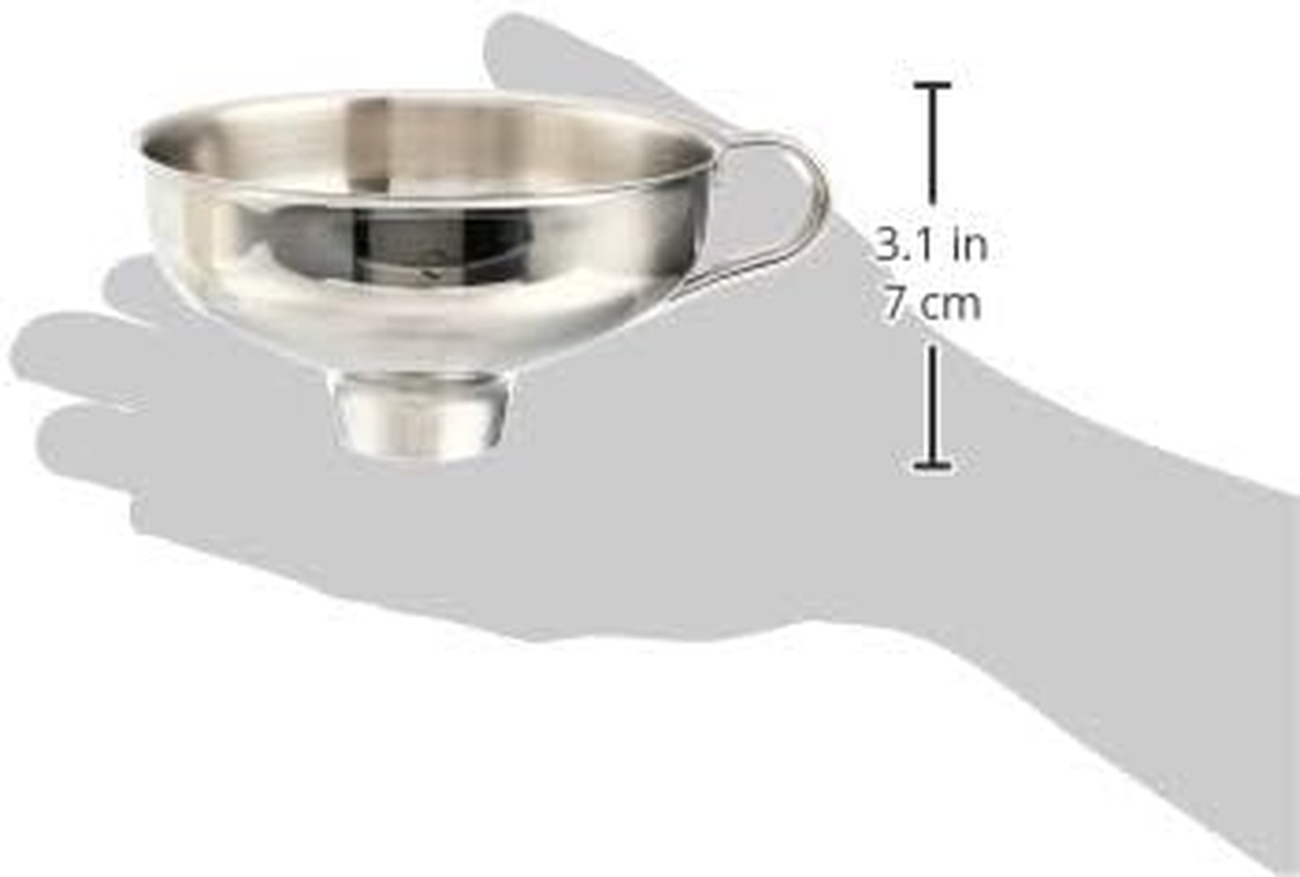 K&uuml;chenprofi 18/10 Stainless Steel Jam Funnel - Silver - Metal Funnels for Kitchen Use - Wide Mouth Kitchen Funnel image number 3